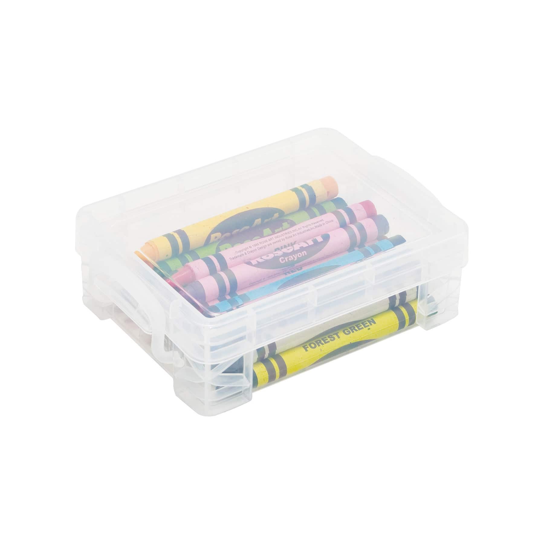 Super Stacker&#xAE; 4.75&#x22; Clear Crayon Box