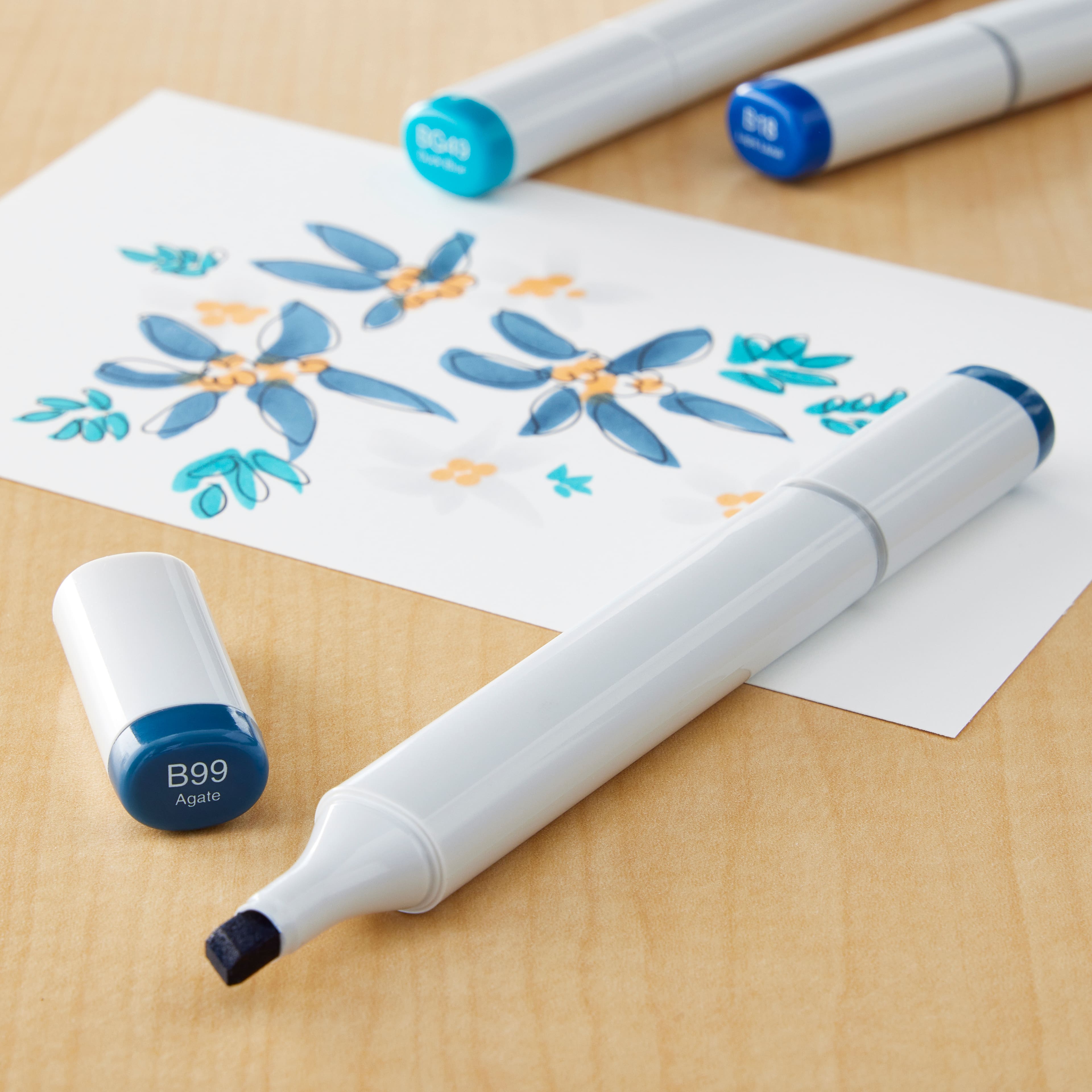 Copic&#xAE; Sketch Marker, Blues