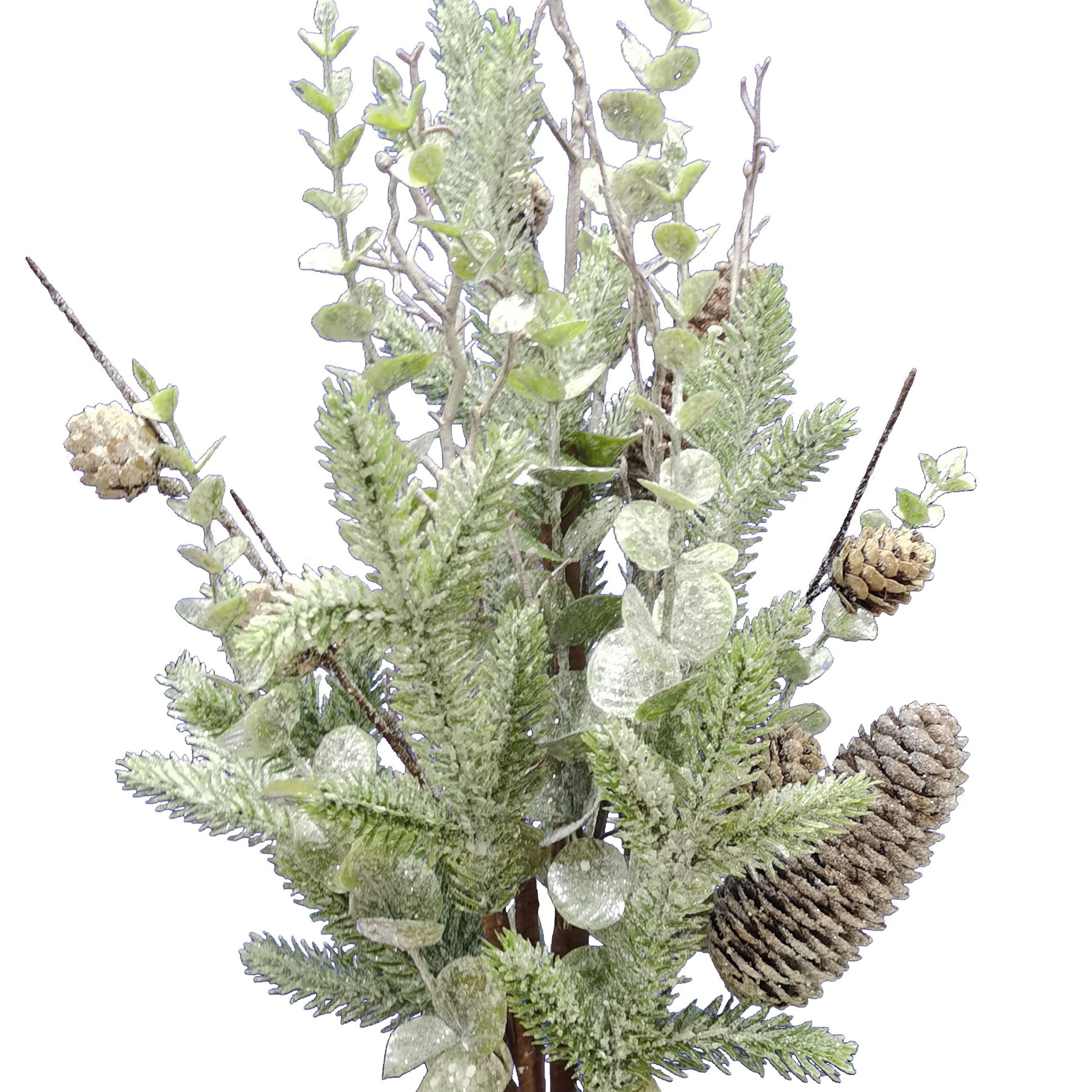 Glittery Eucalyptus &#x26; Pinecone Bush by Ashland&#xAE;