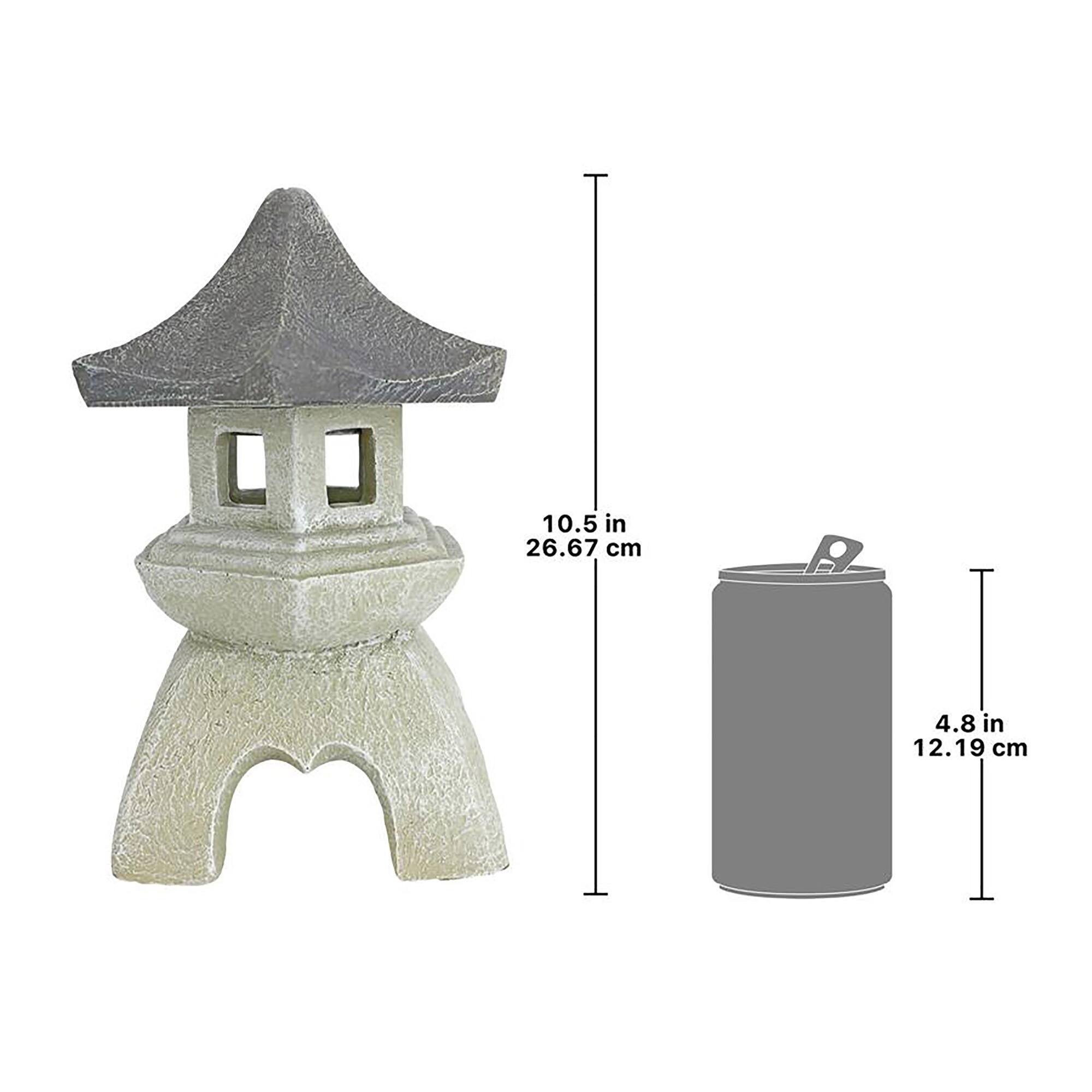 Design Toscano&#xAE; 10.5&#x22; Medium Pagoda Lantern Sculpture, 2ct.