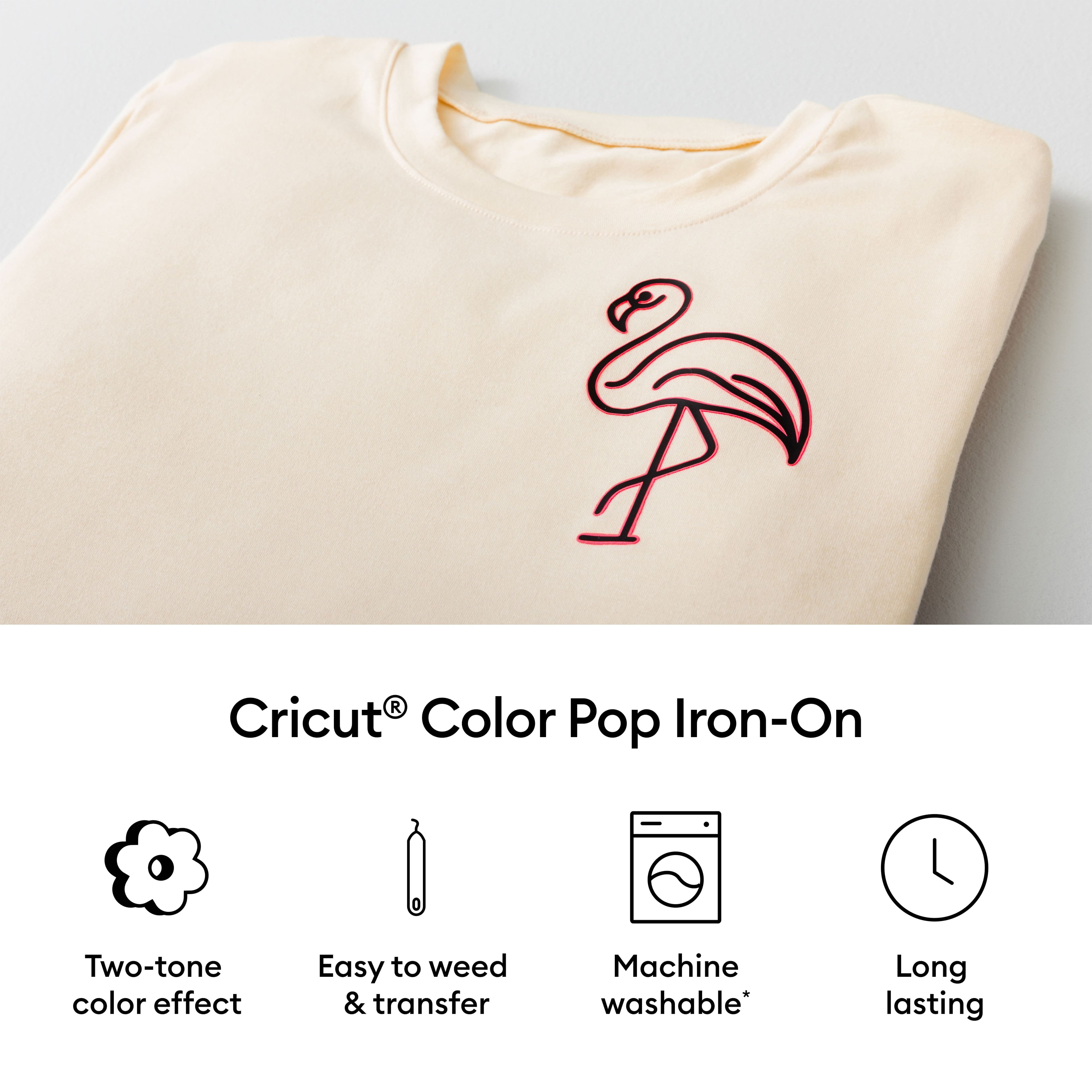 Cricut&#xAE; Color Pop Iron-On
