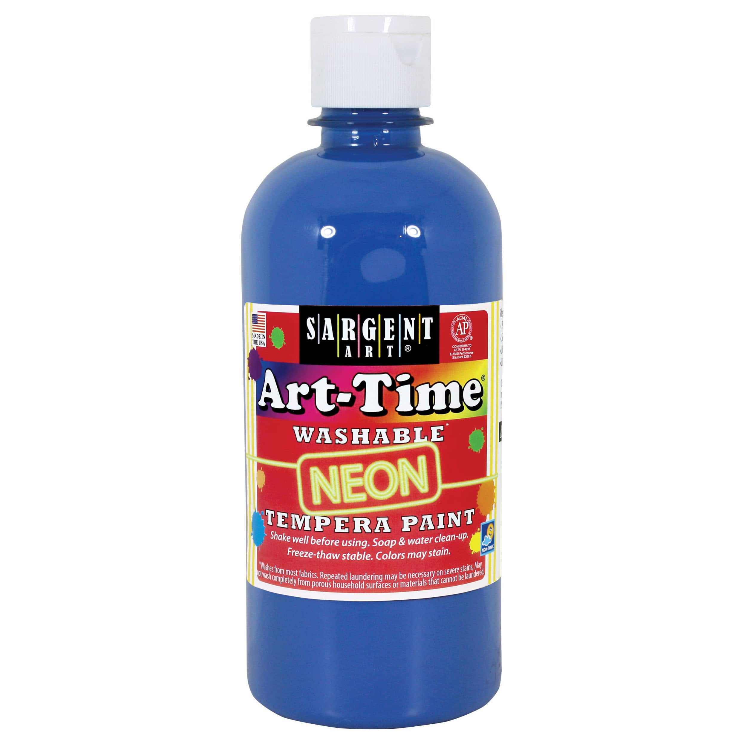 Sargent Art® Art Time® Washable® Neon Tempera Paint | Michaels