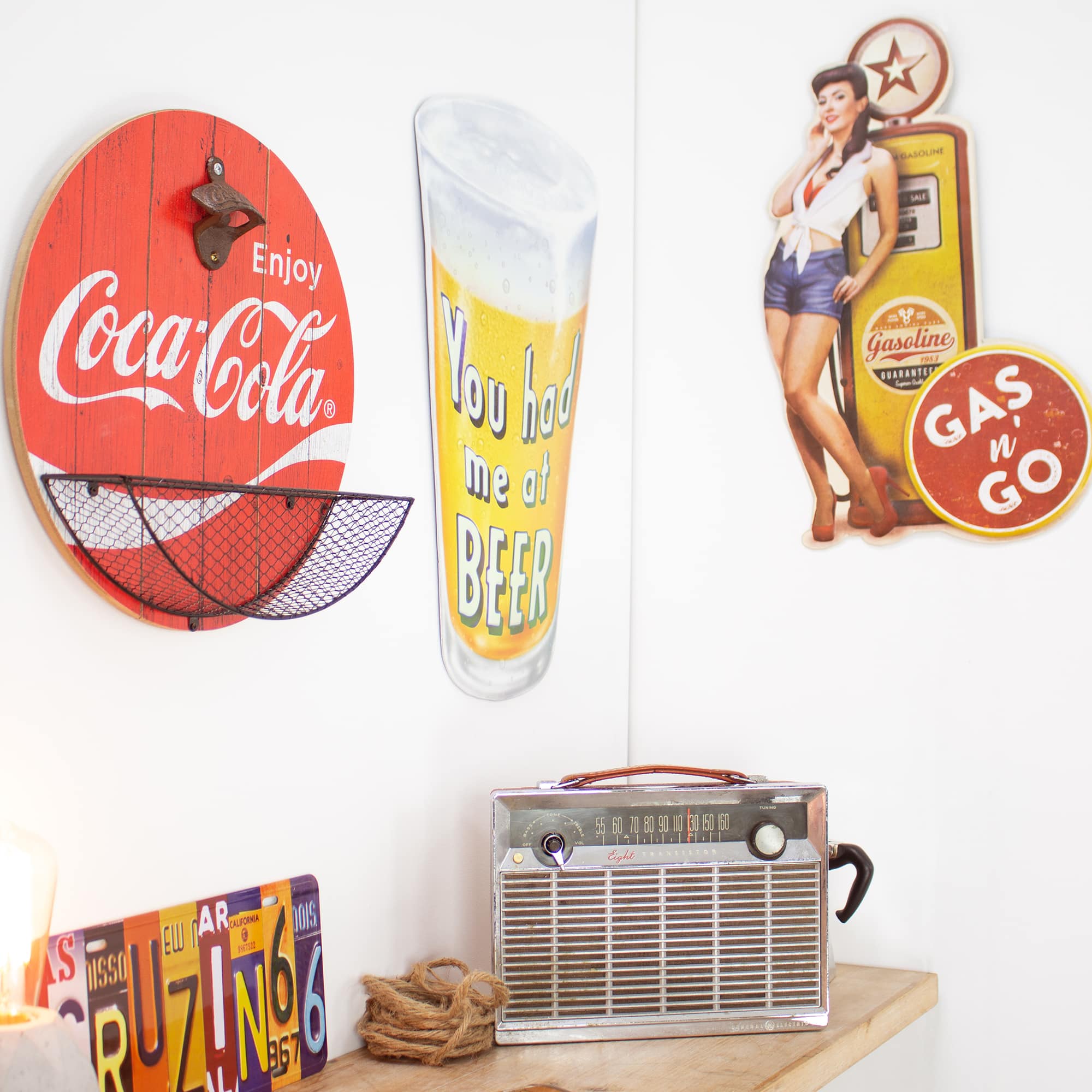 Coca Cola Bottle Opener &#x26; Cap Catcher