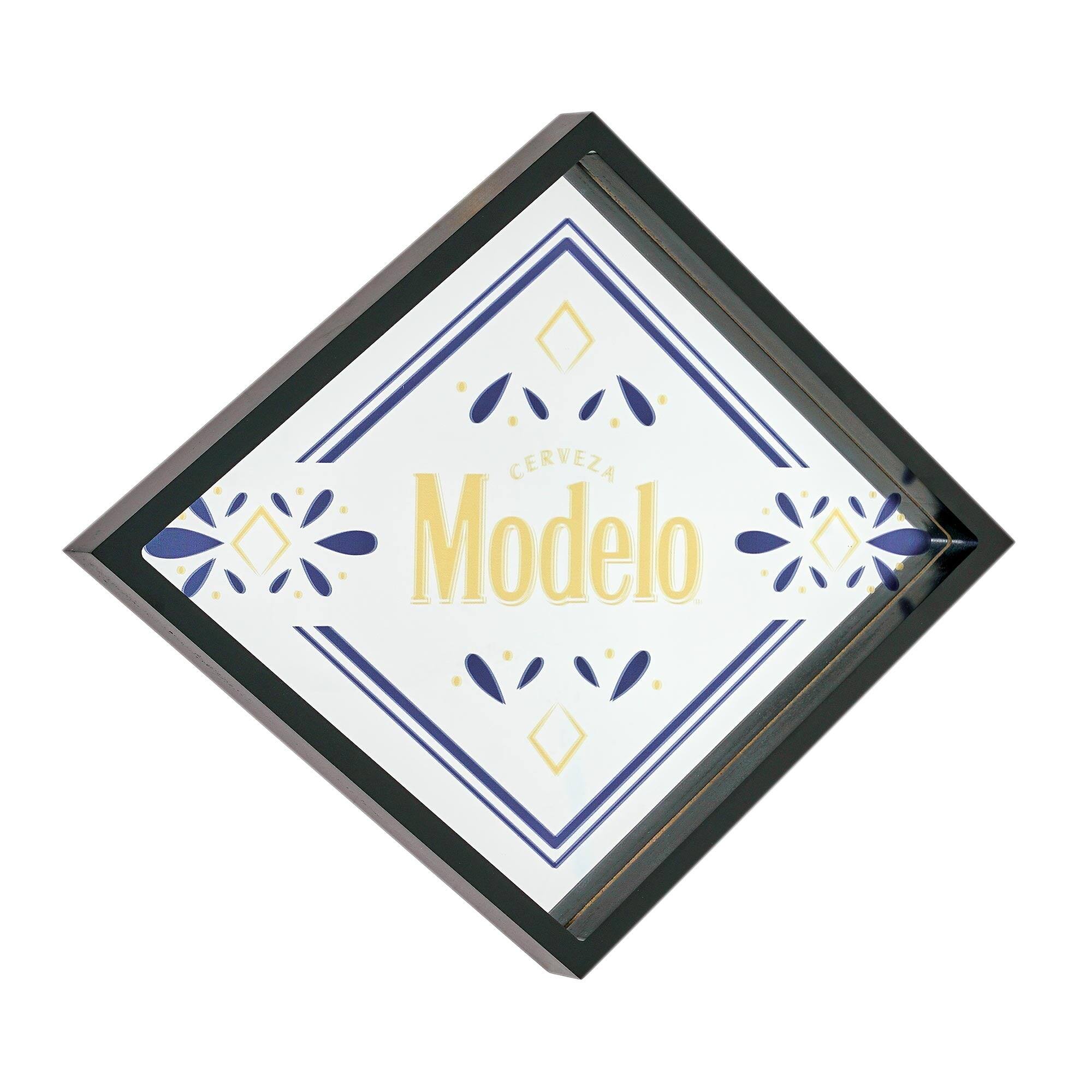 American Art Decor Modelo Printed Framed Mirror