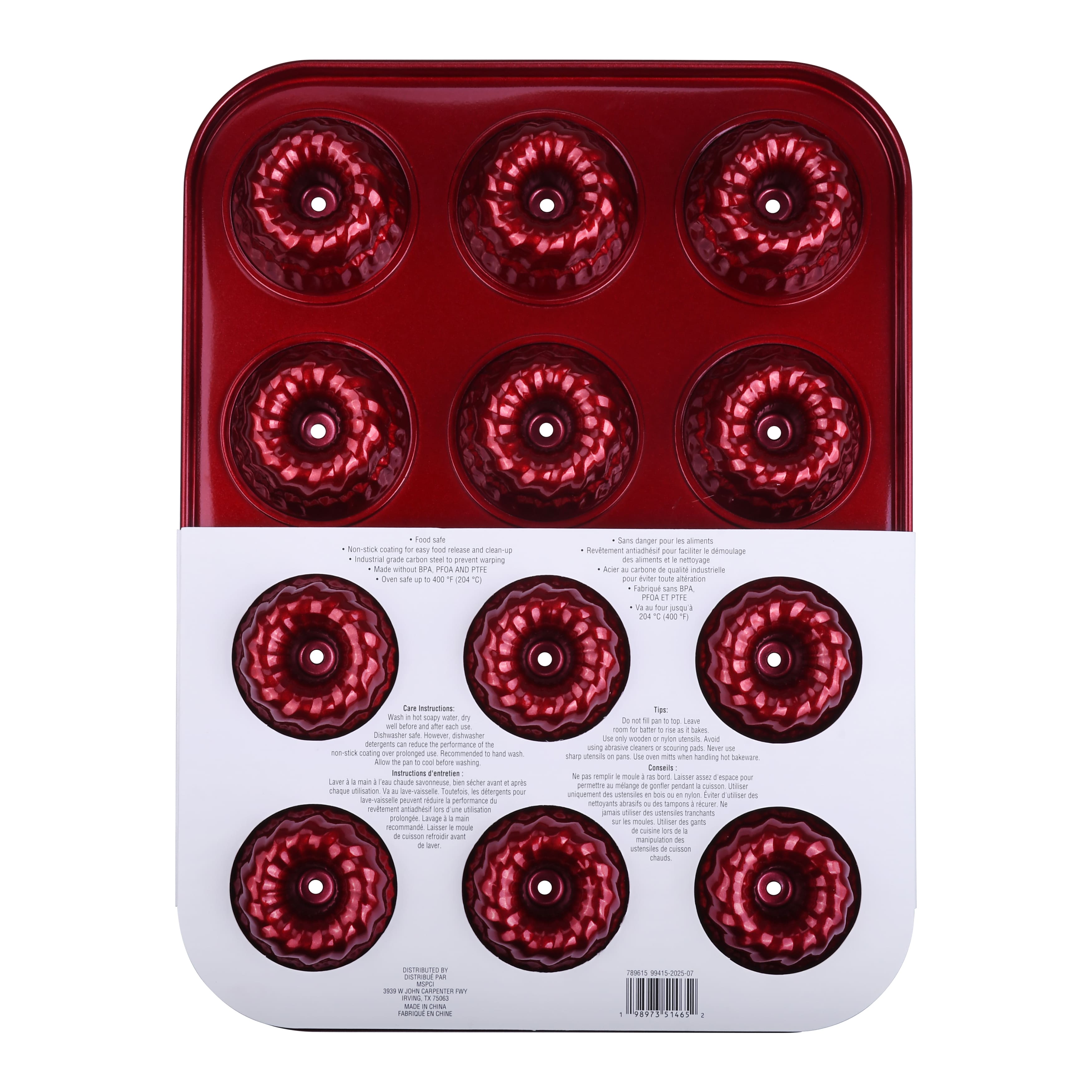 6-Cavity Mini Fluted Pan by Makery™