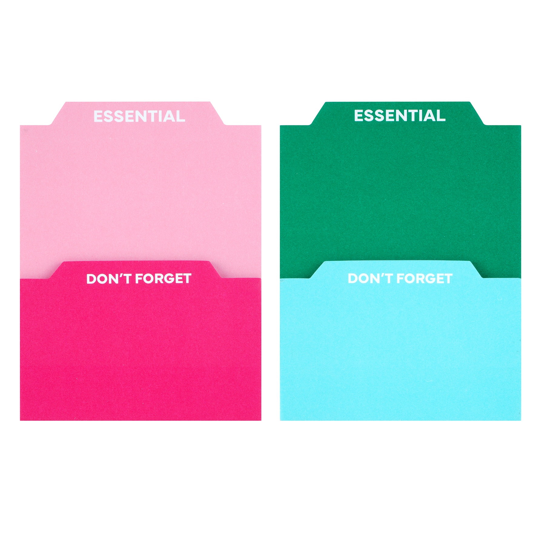 Assorted Tab Sticky Note Pads, 2pc. by Fab Finds