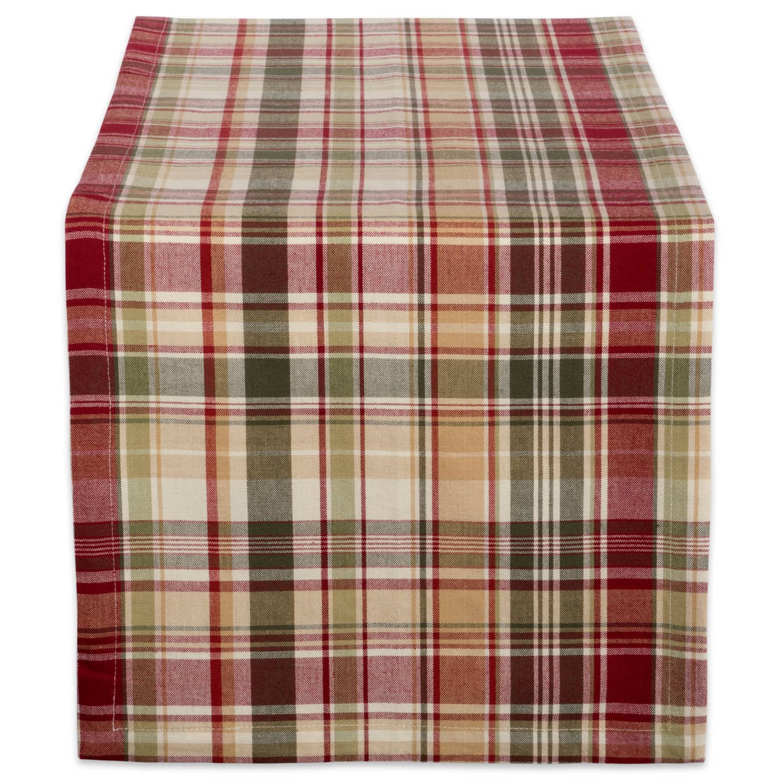 DII® 72" Give Thanks Plaid Table Runner