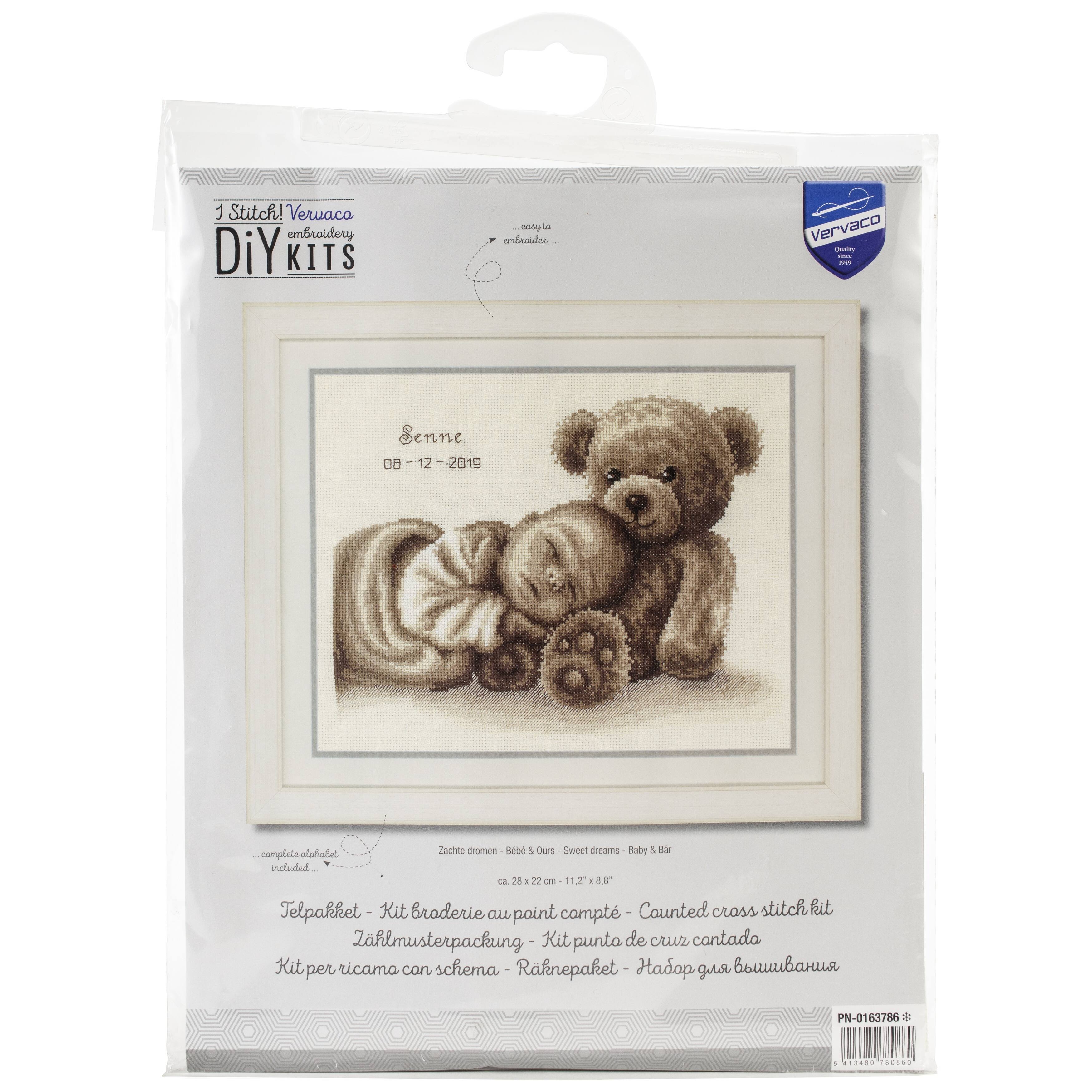 Vervaco Sweet Dreams Record Counted Cross Stitch Kit