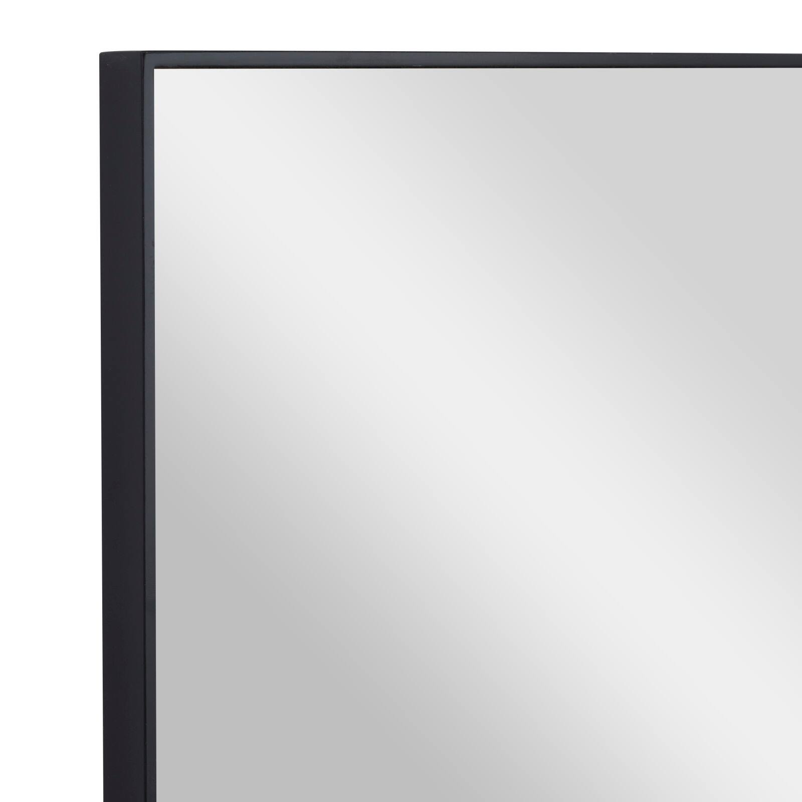 Black Contemporary Wall Mirror