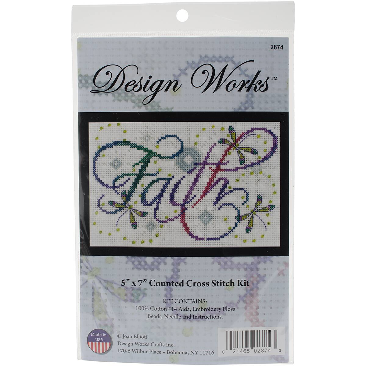 Design Works™ Faith Counted Cross Stitch Kit