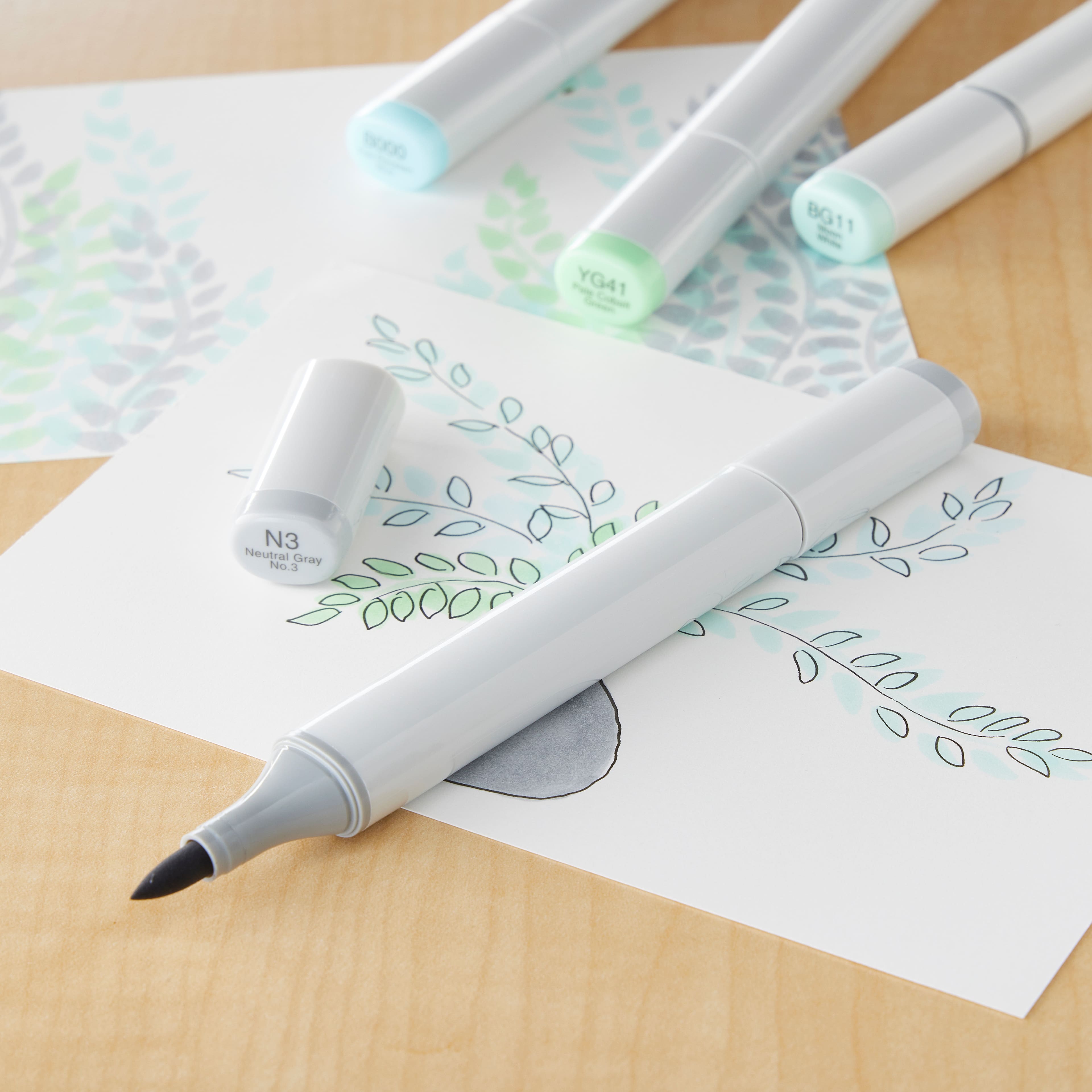 Copic® Sketch Marker, Neutral Grays