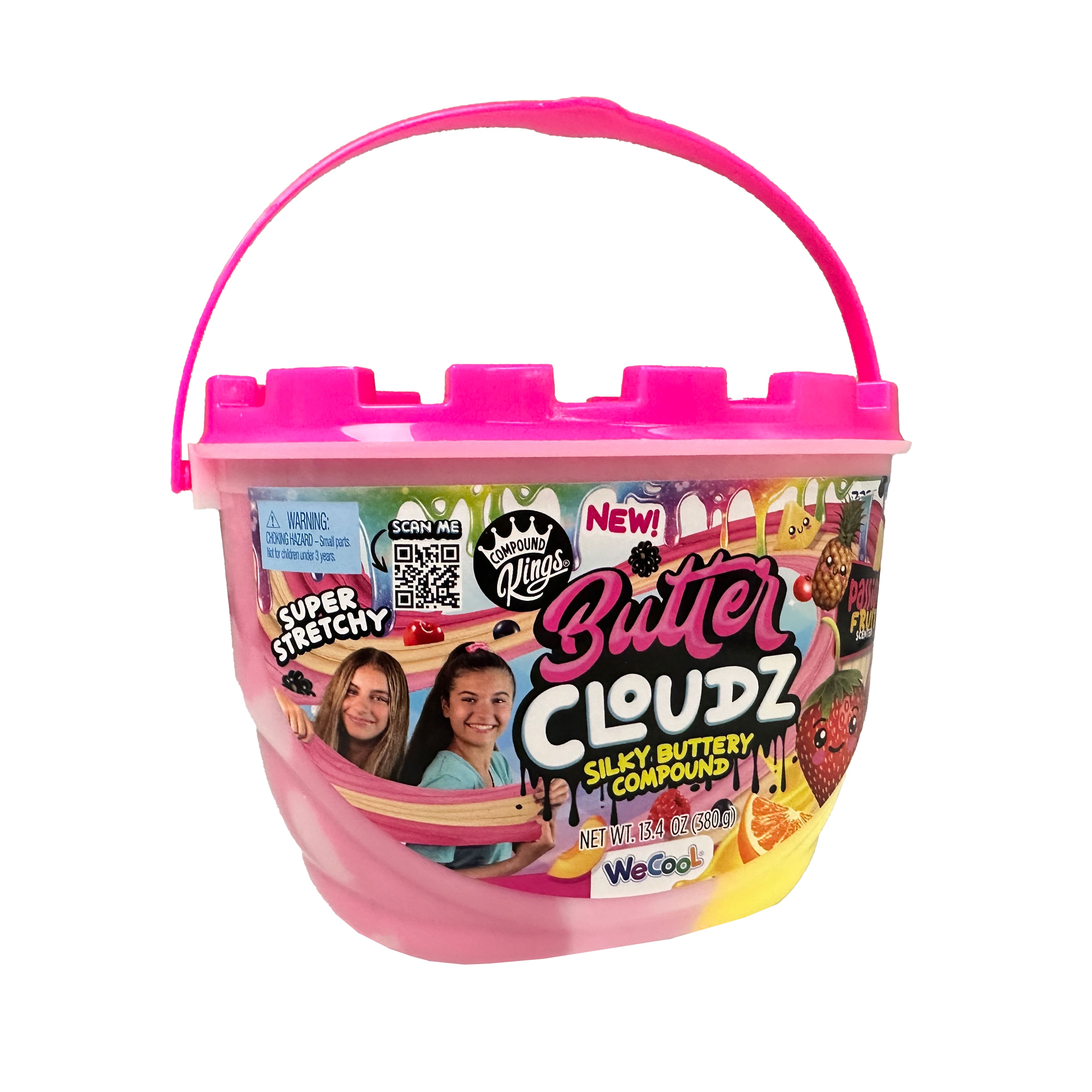 Compound Kings® Passion Fruit Butter Cloudz Scented Slime