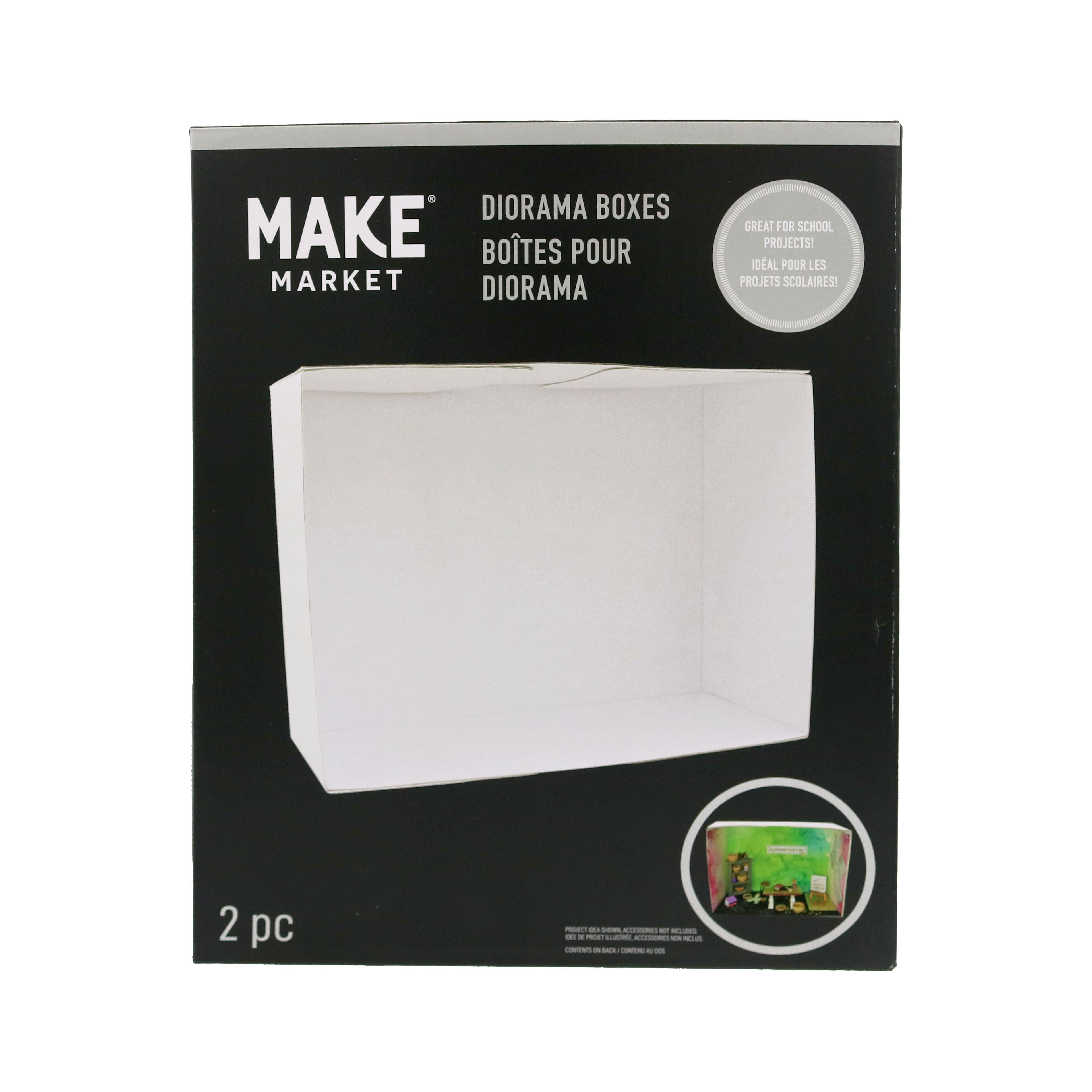 Make Market Mini Diorama Boxes - 8.5 x 11 x 5 in