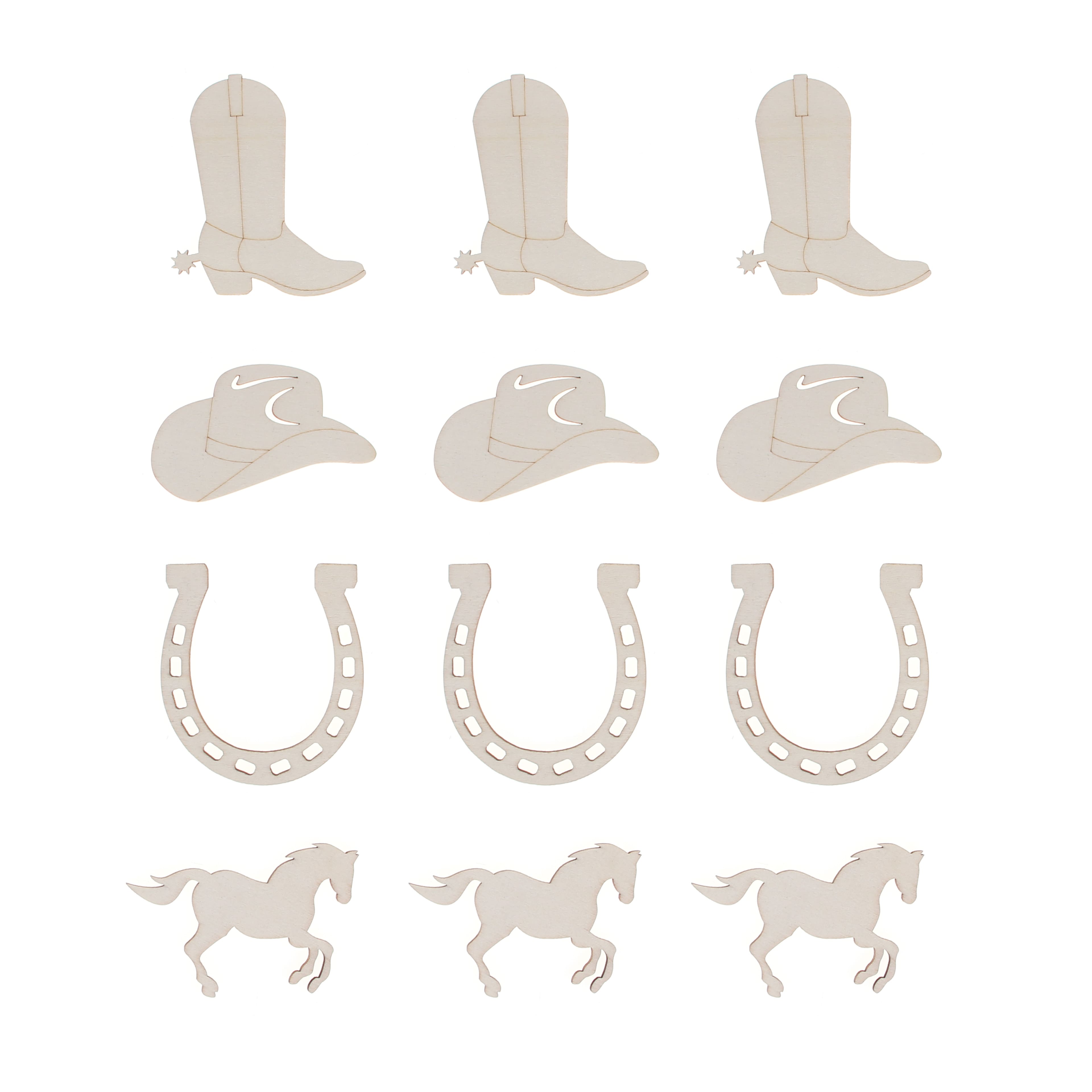 Country Life Plywood Shapes by Make Market&#xAE;