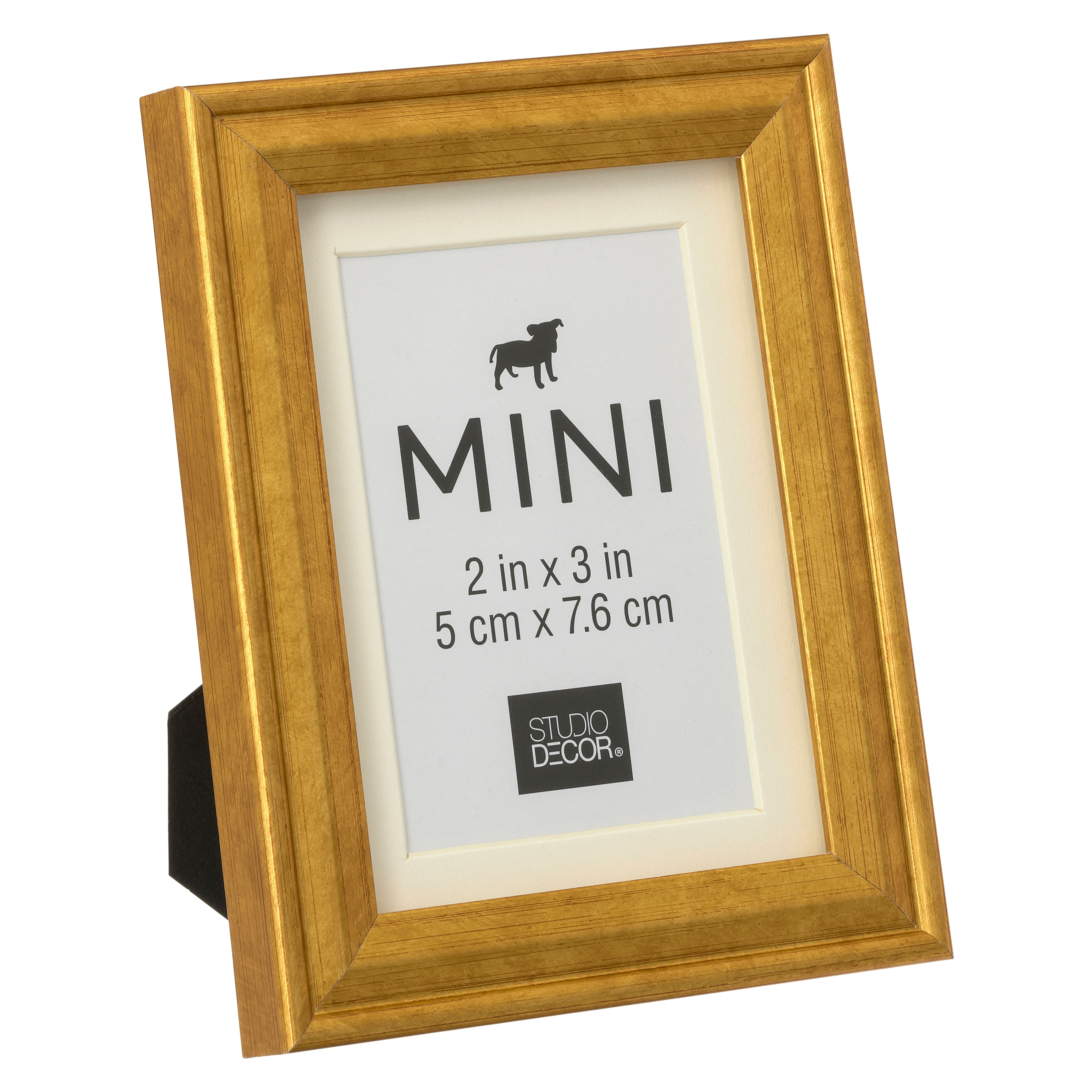 12 Pack: Gold Mini Frame by Studio D&#xE9;cor&#xAE;