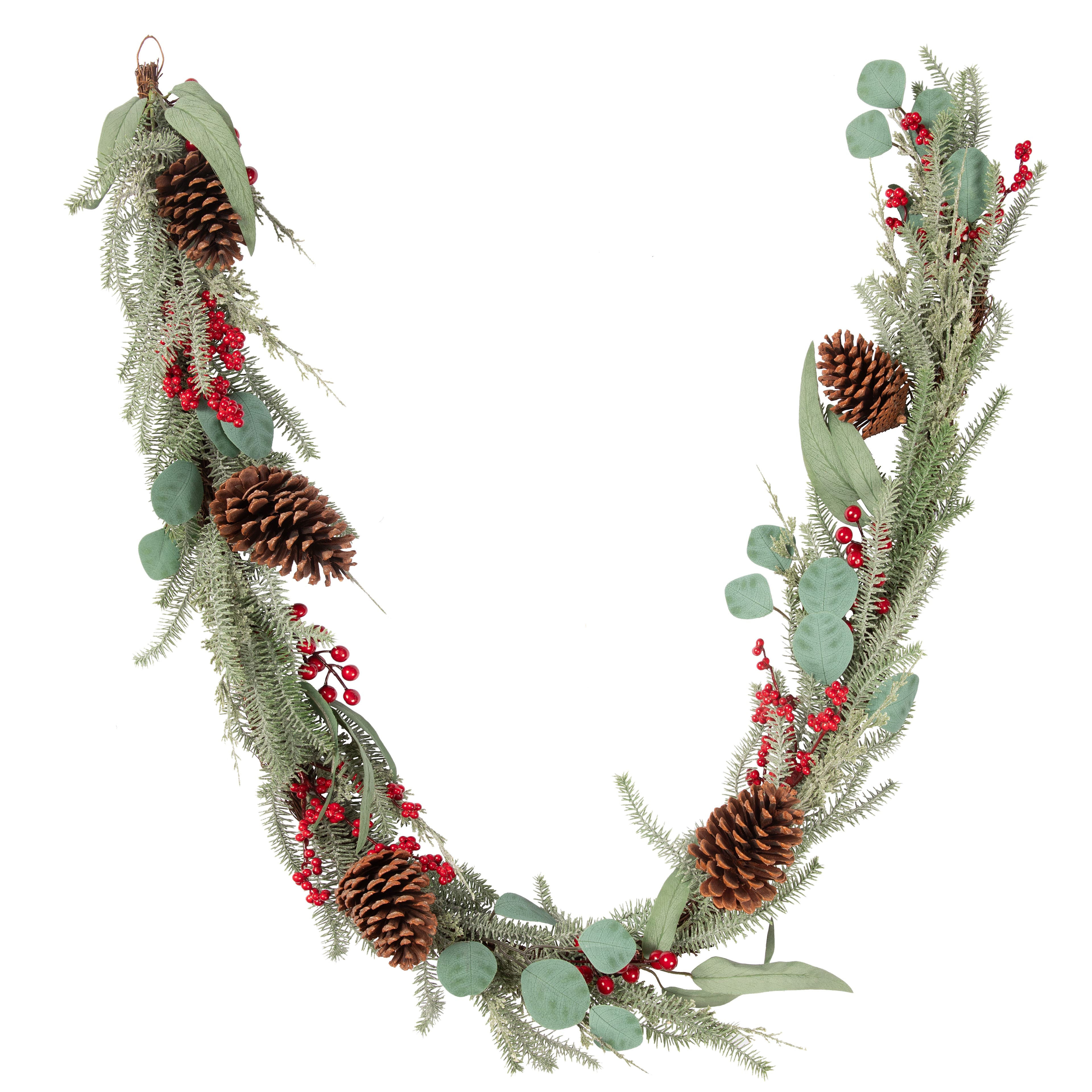 6ft. Pine, Eucalyptus &#x26; Berry Garland by Ashland&#xAE;