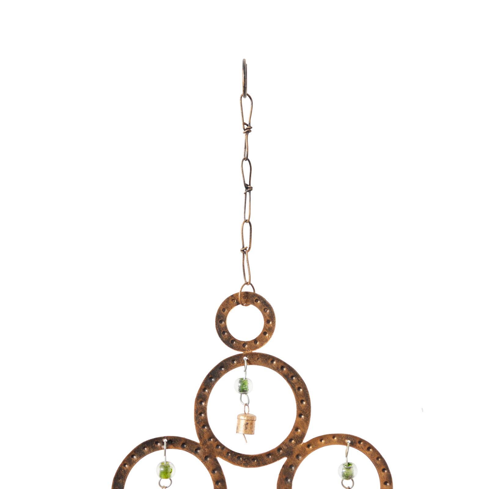Brass Butterflies Metal Eclectic Windchime