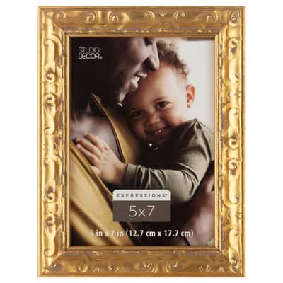 Expressions™ Gold Ornate Frame by Studio Décor®, Size: 5