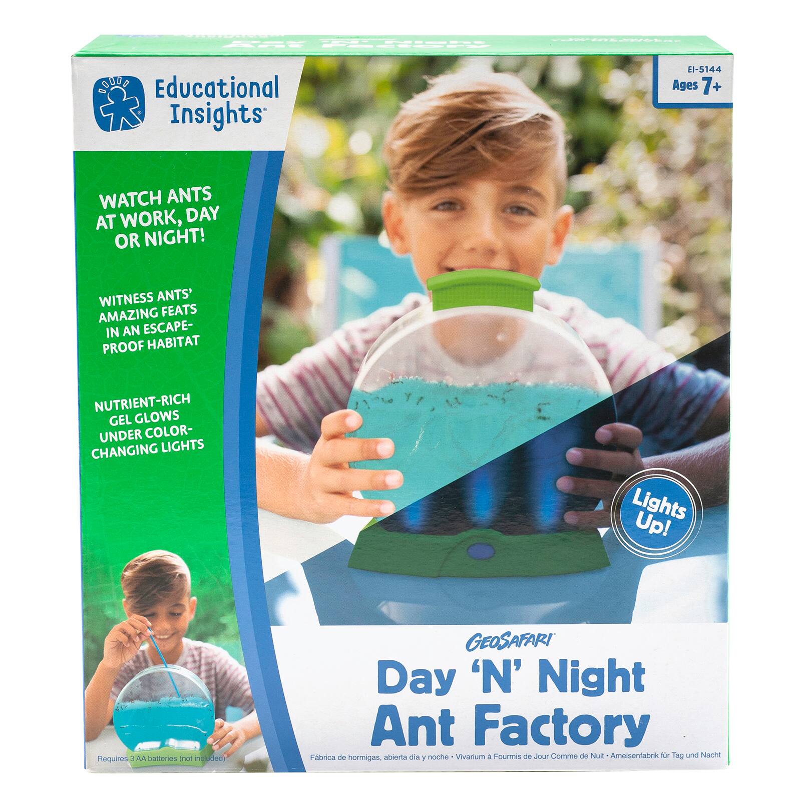 Educational Insights® Geosafari® Day 'N' Night Ant Factory
