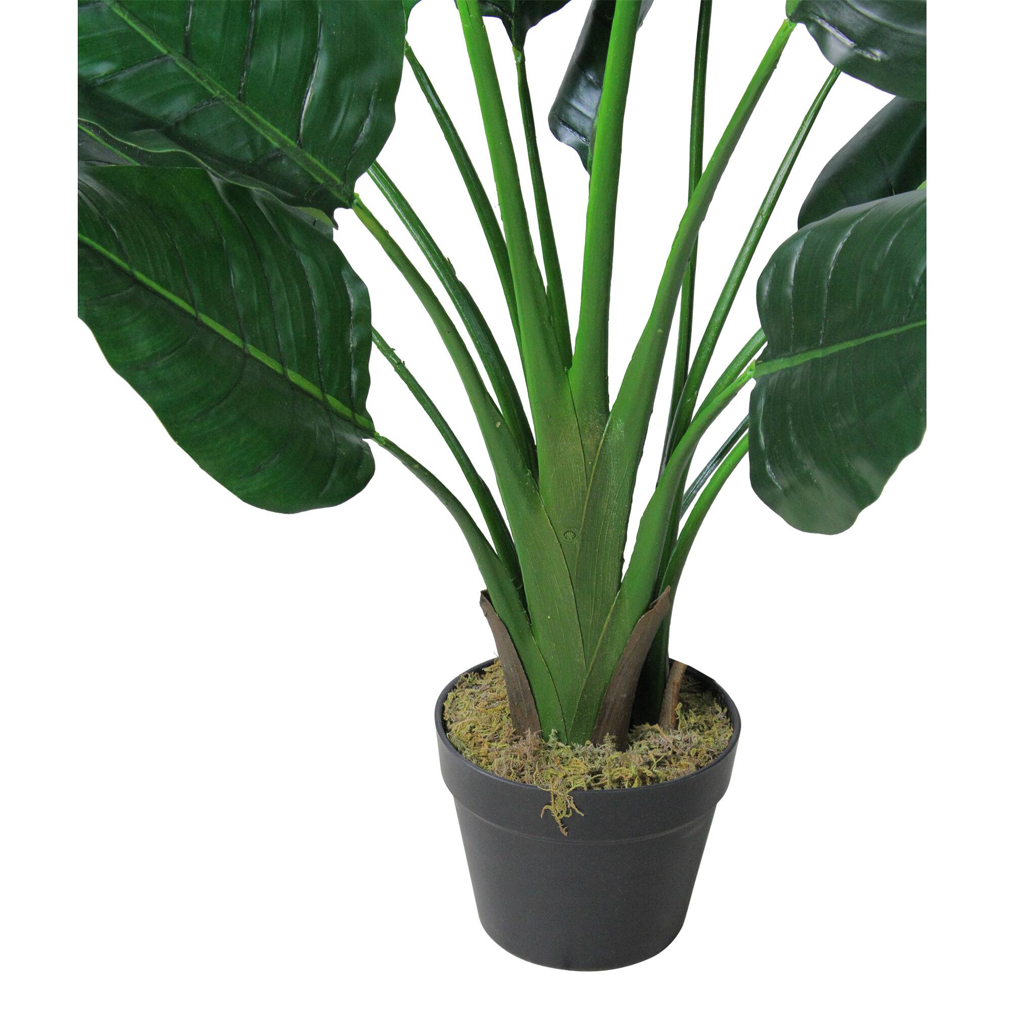 3.5ft. Potted Green Artificial Bird of Paradise Plant