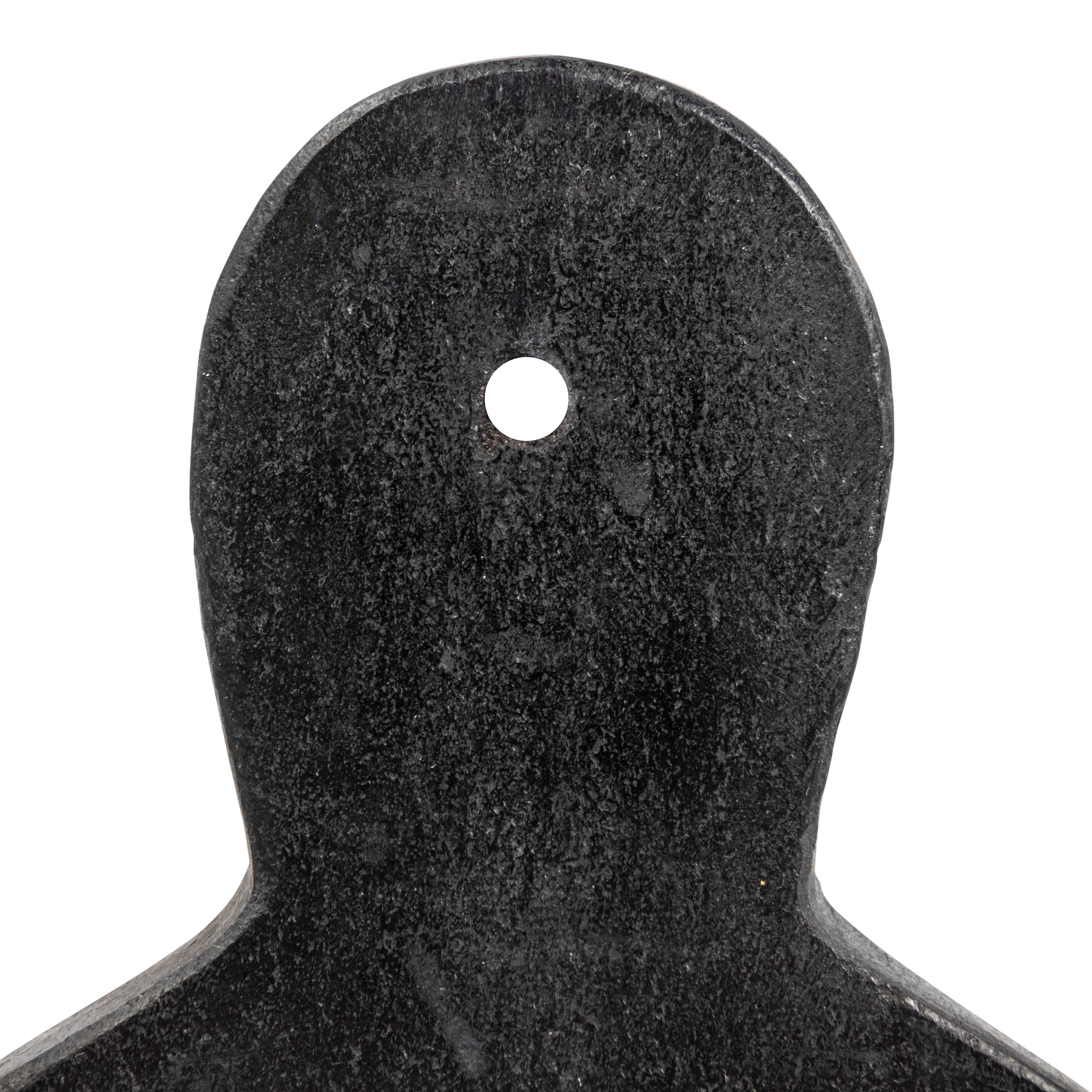 Hello Honey® 12" Black Modern Marble Cutting or Charcuterie Board with Handle