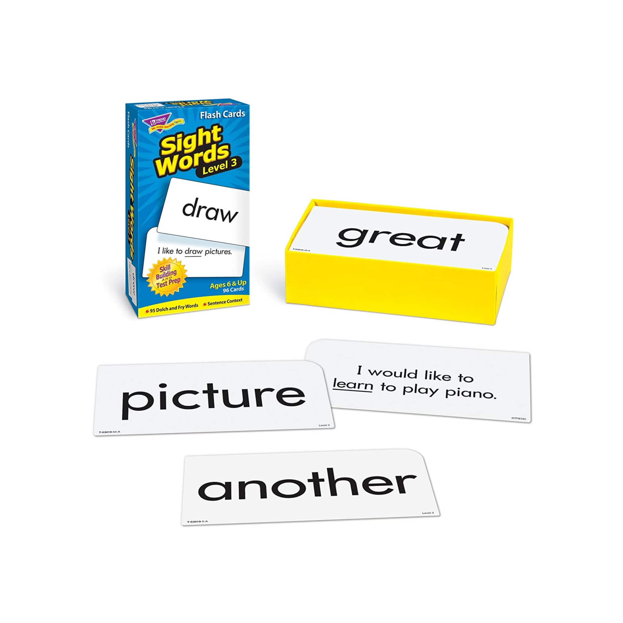 Trend Enterprises&#xAE; Sight Words Level 3 Skill Drill Flash Cards