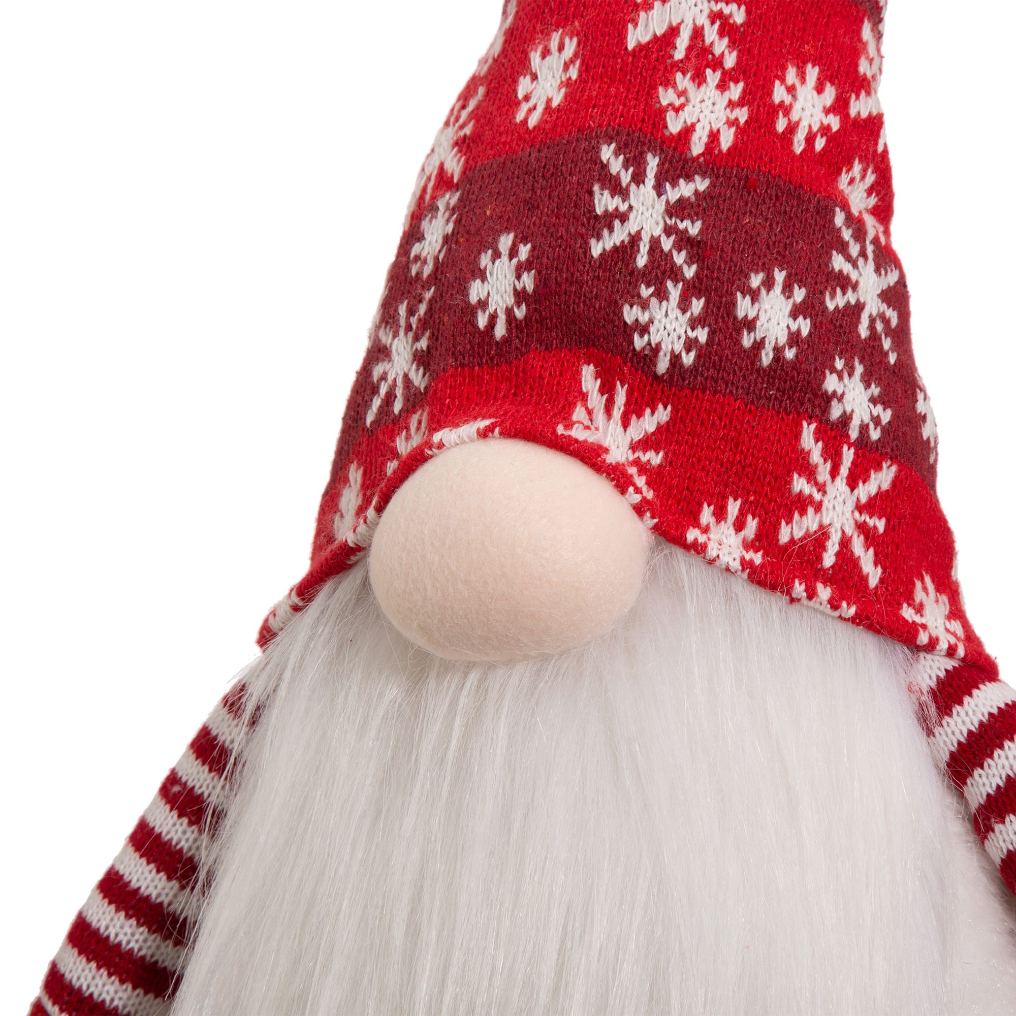 Glitzhome&#xAE; 24&#x22; Red Christmas Gnome D&#xE9;cor Accent