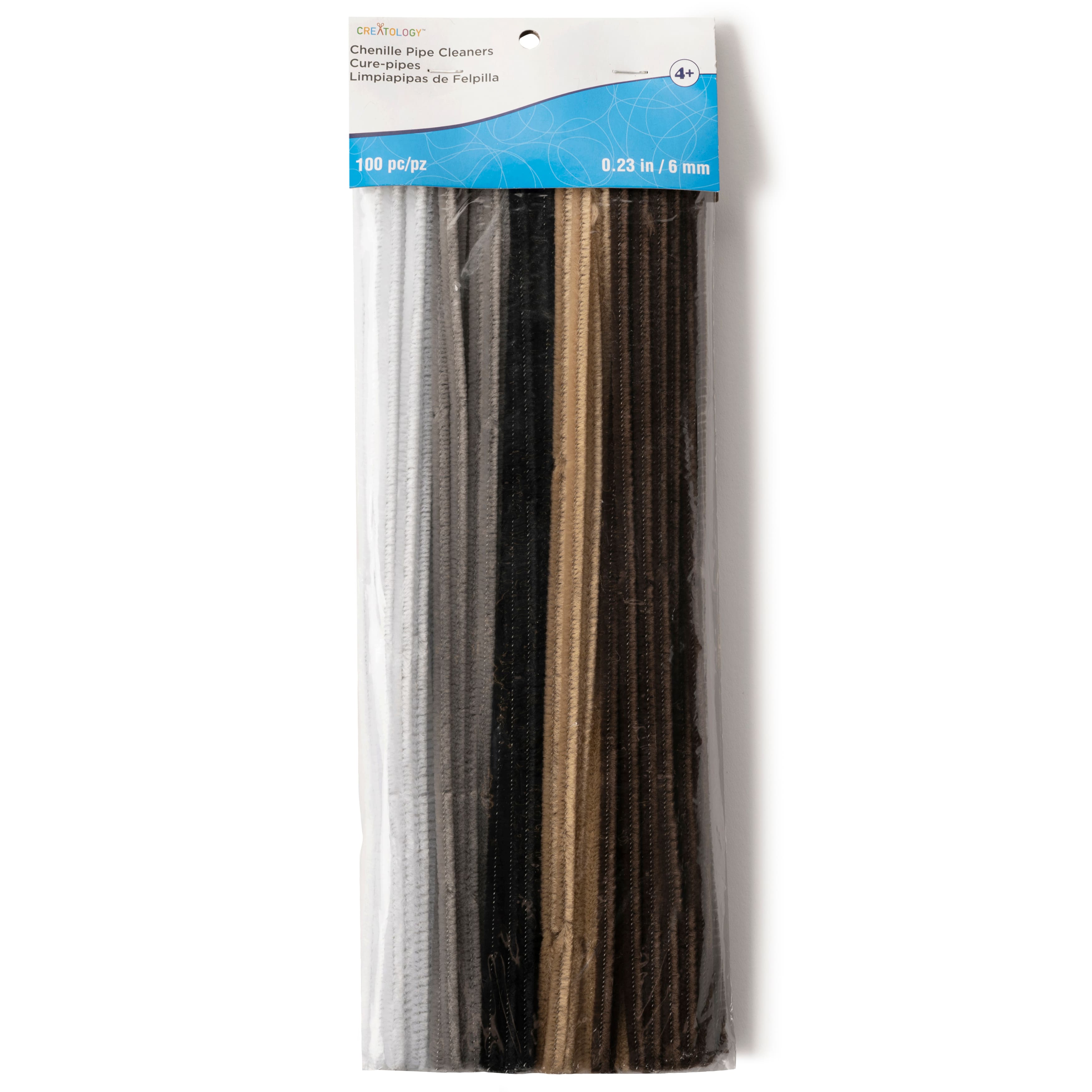 Natural Chenille Pipe Cleaners, 100ct. by Creatology&#x2122;