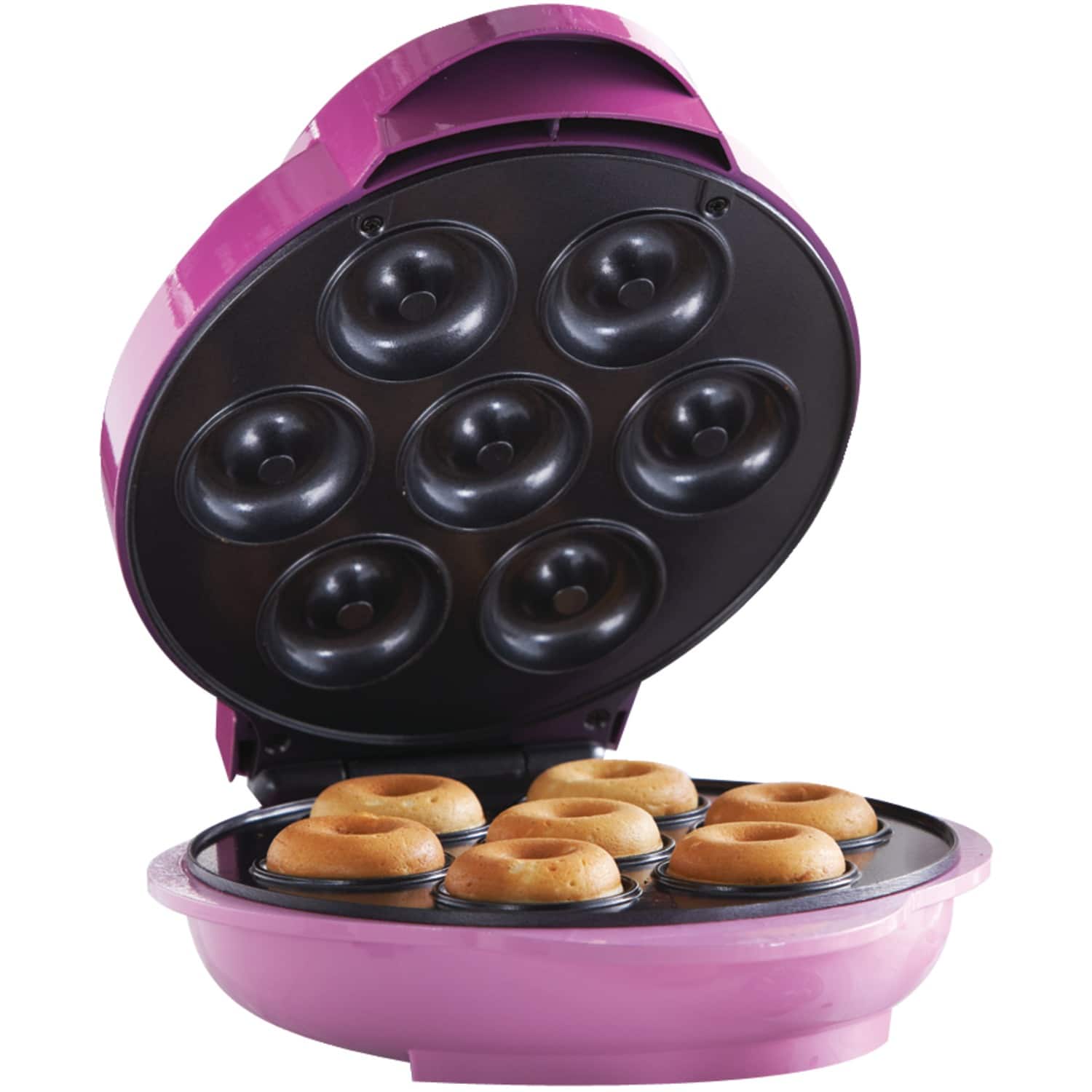 Brentwood Pink Nonstick Mini Donut Maker