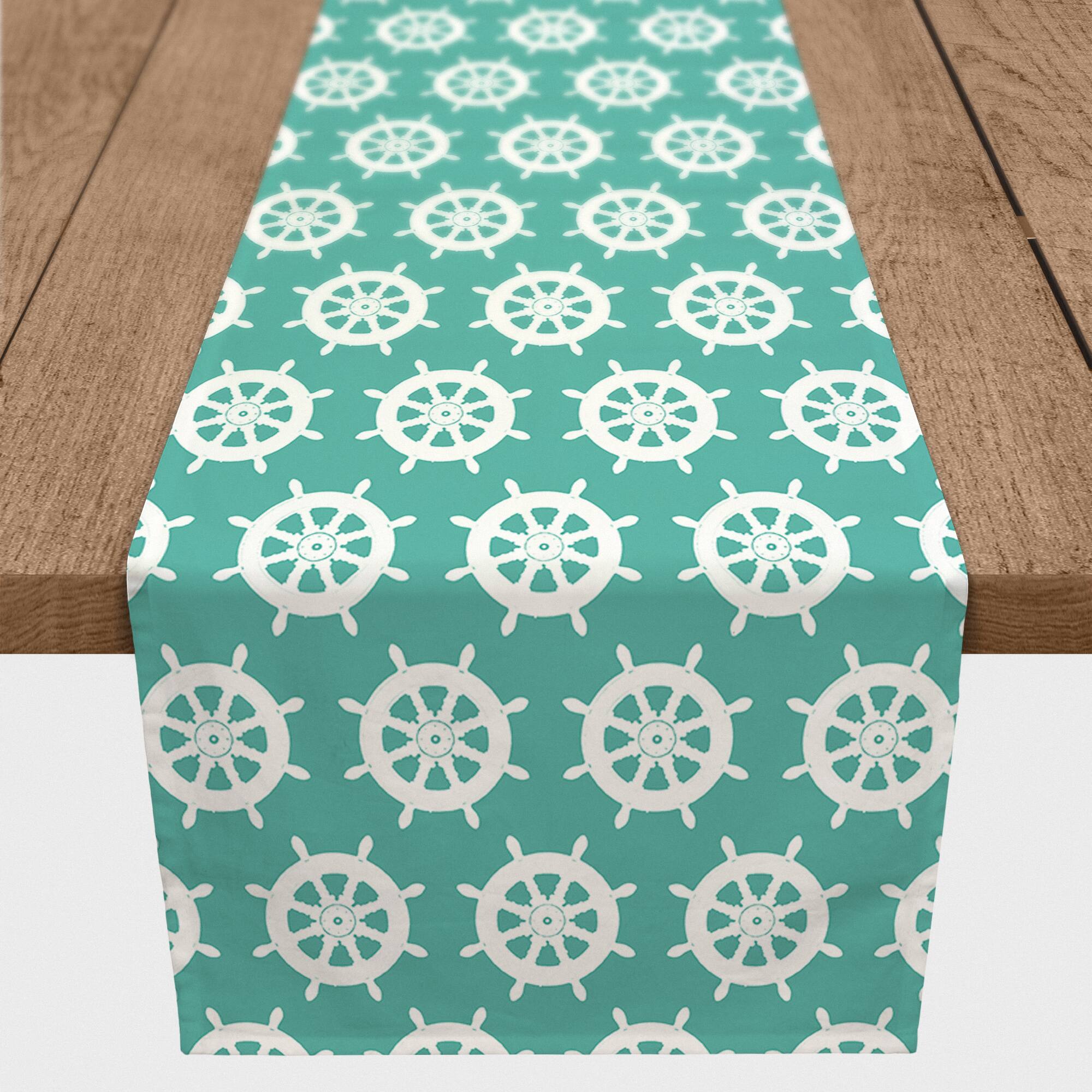 Captain's Wheel Indoor/Outdoor Table Runner
