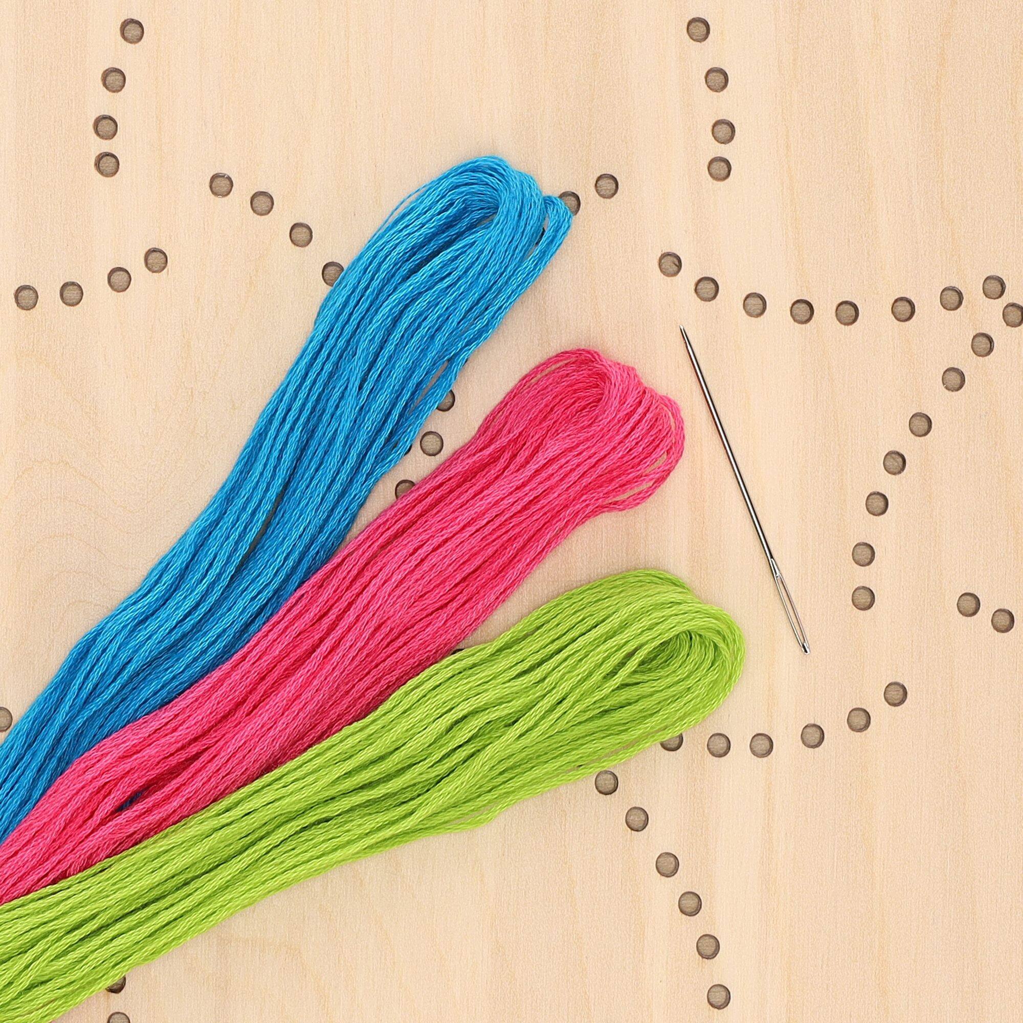 Leisure Arts® Hexagon Stitched String Art Shadow Box Kit