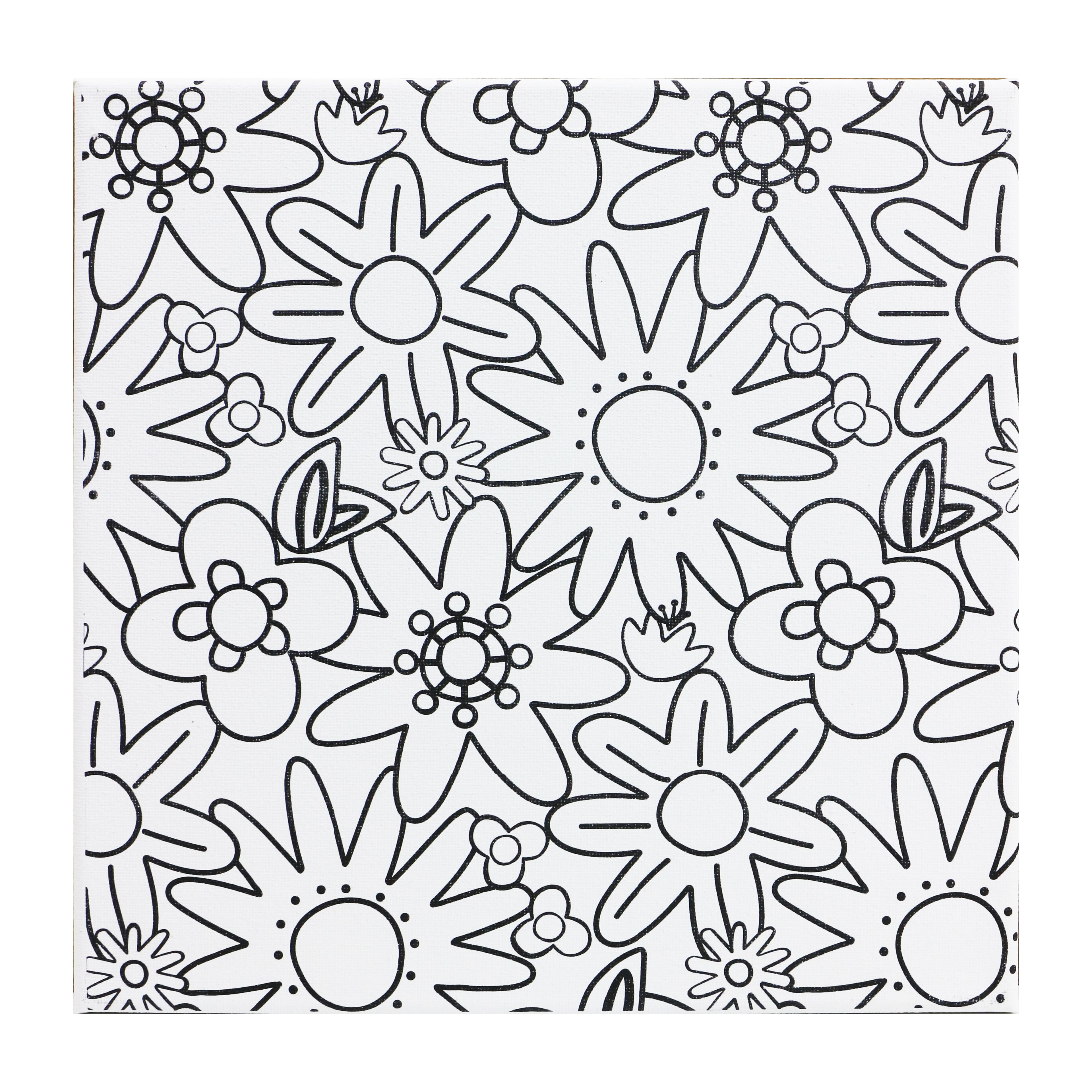 Flowers Canvas Painting Kit by Creatology&#x2122;