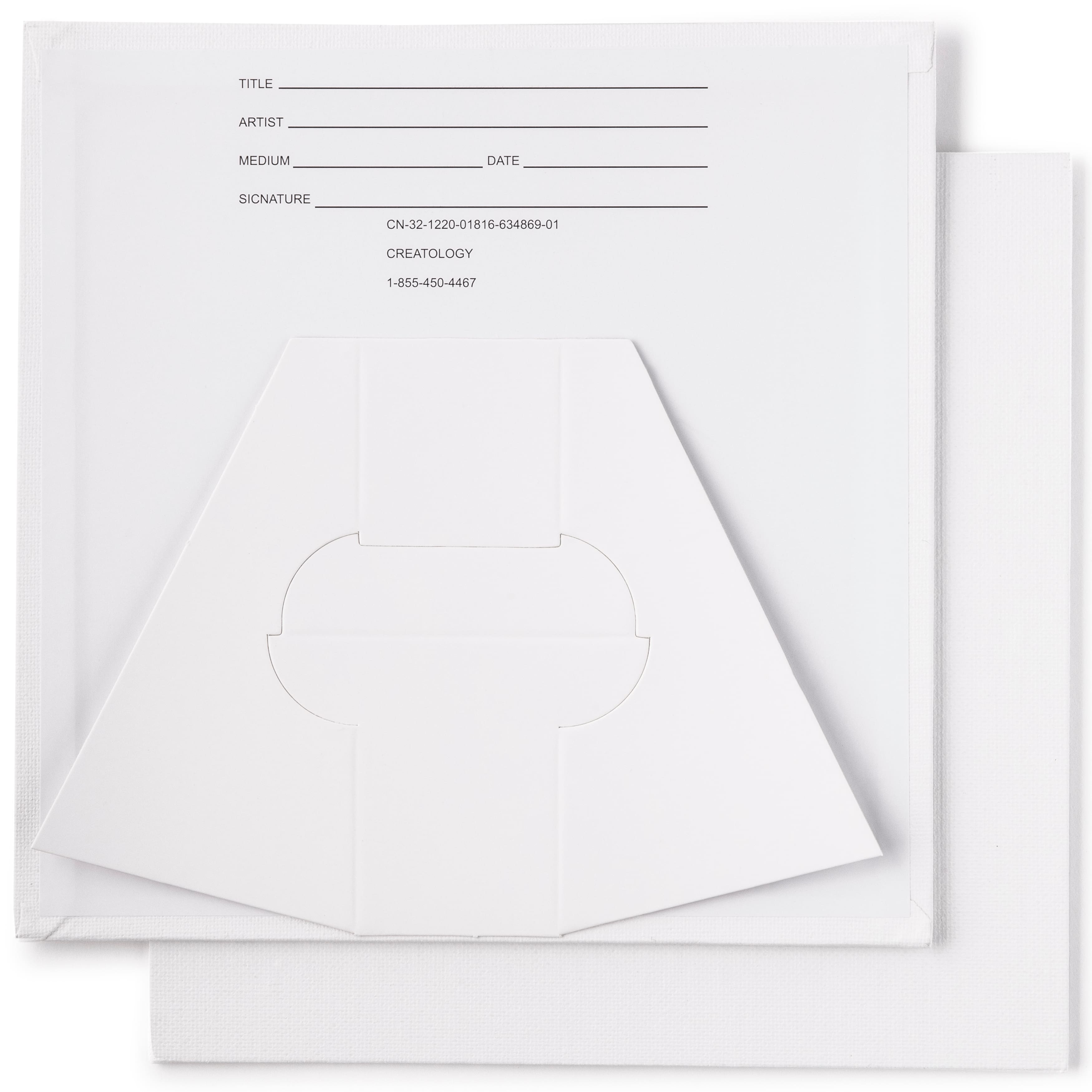 12 Packs: 5 ct. (60 total) 8" x 8" Canvas Panel by Creatology™