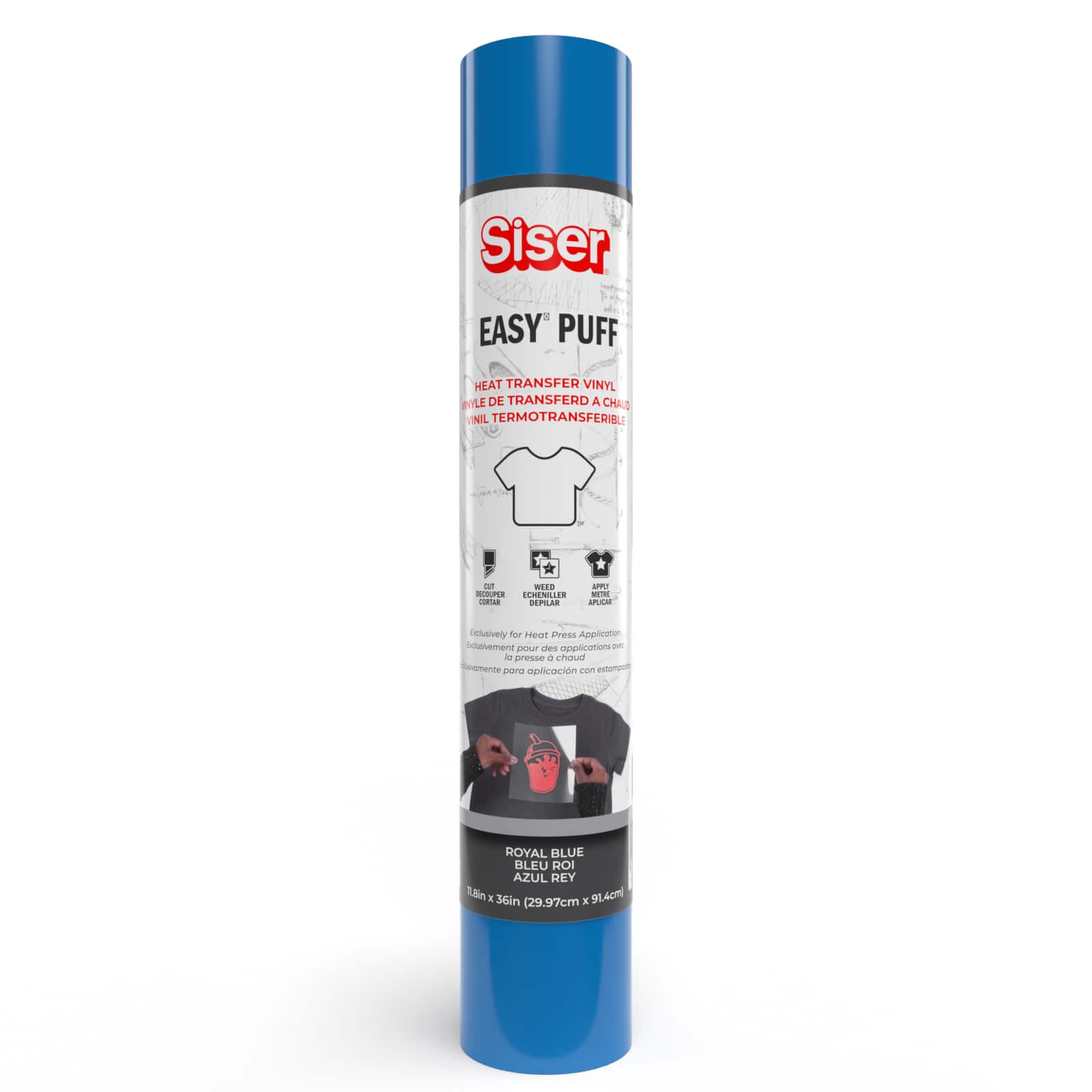 New to Siser Easy Puff HTV? See how it works in this quick video! #usc, puffed vinyl
