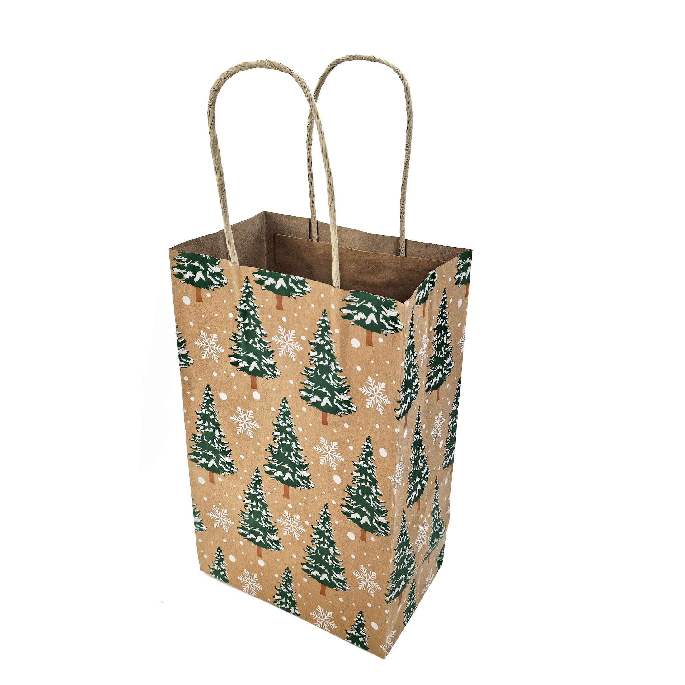 Small Trees Kraft Gift Bags, 6ct. by Celebrate It™