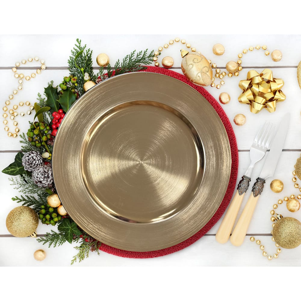 13" Gold Charger by Celebrate It™