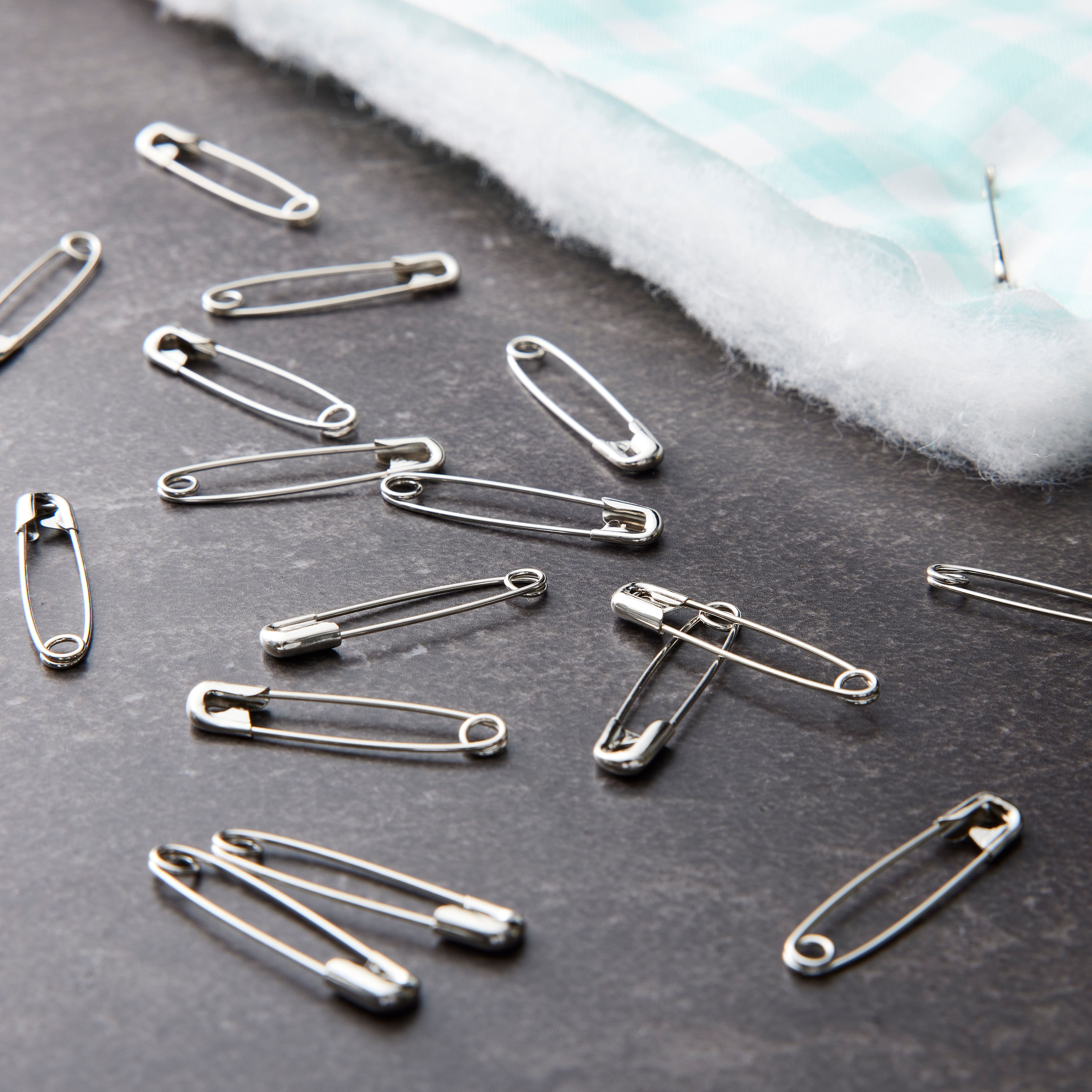 Loops & Threads™ Safety Pins, 3/4 & 7/8