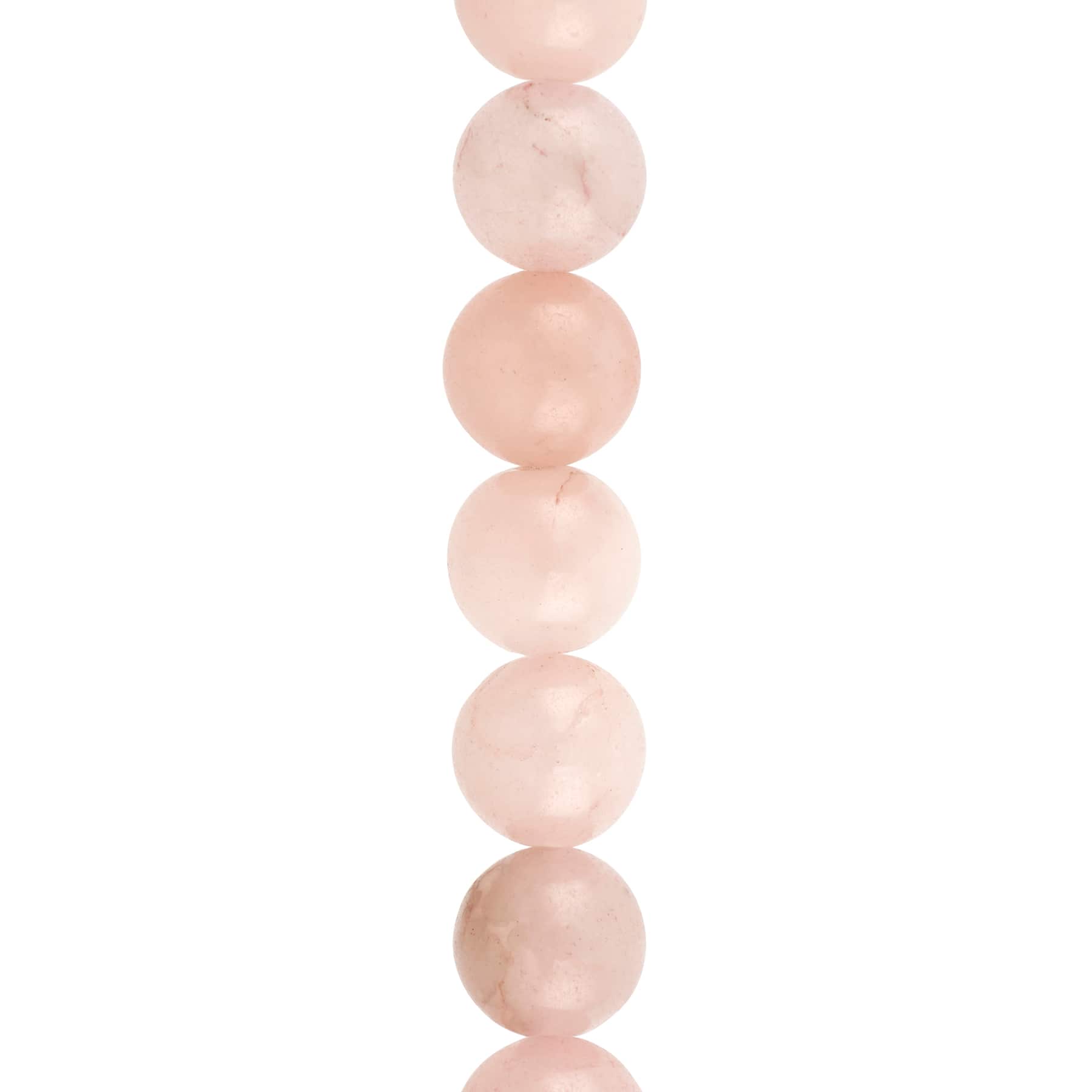 Rose Quartz Round Beads, 12mm by Bead Landing™