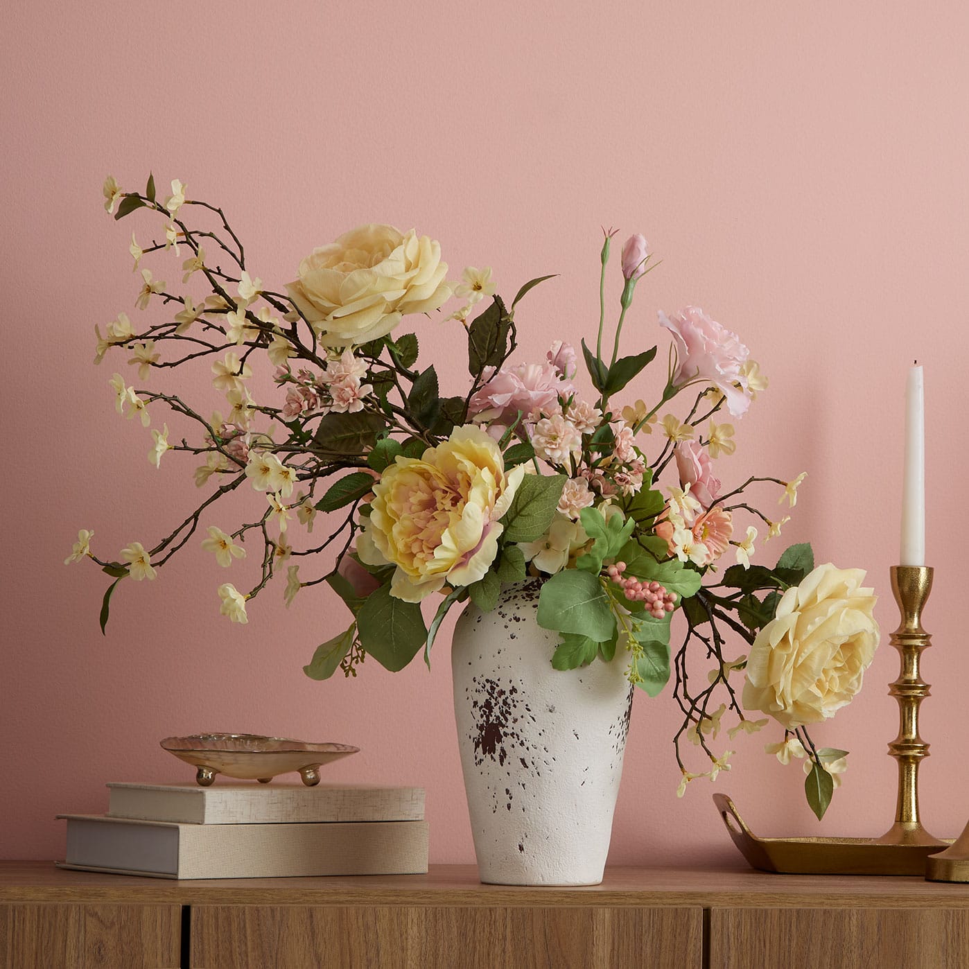 Asymmetrical Floral Arrangement
