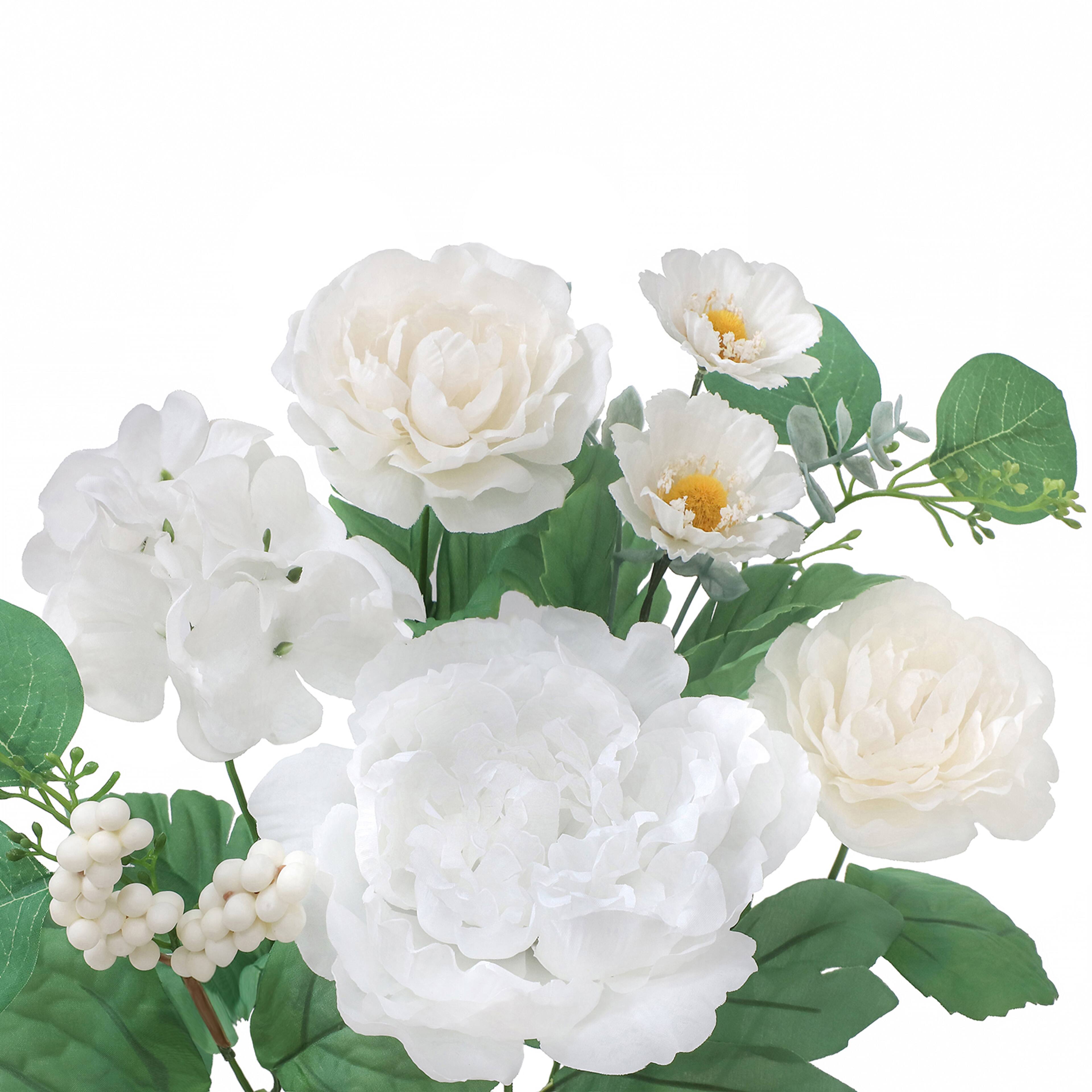 22&#x22; Peony &#x26; Hydrangea Mix Deluxe Bush by Ashland&#xAE;