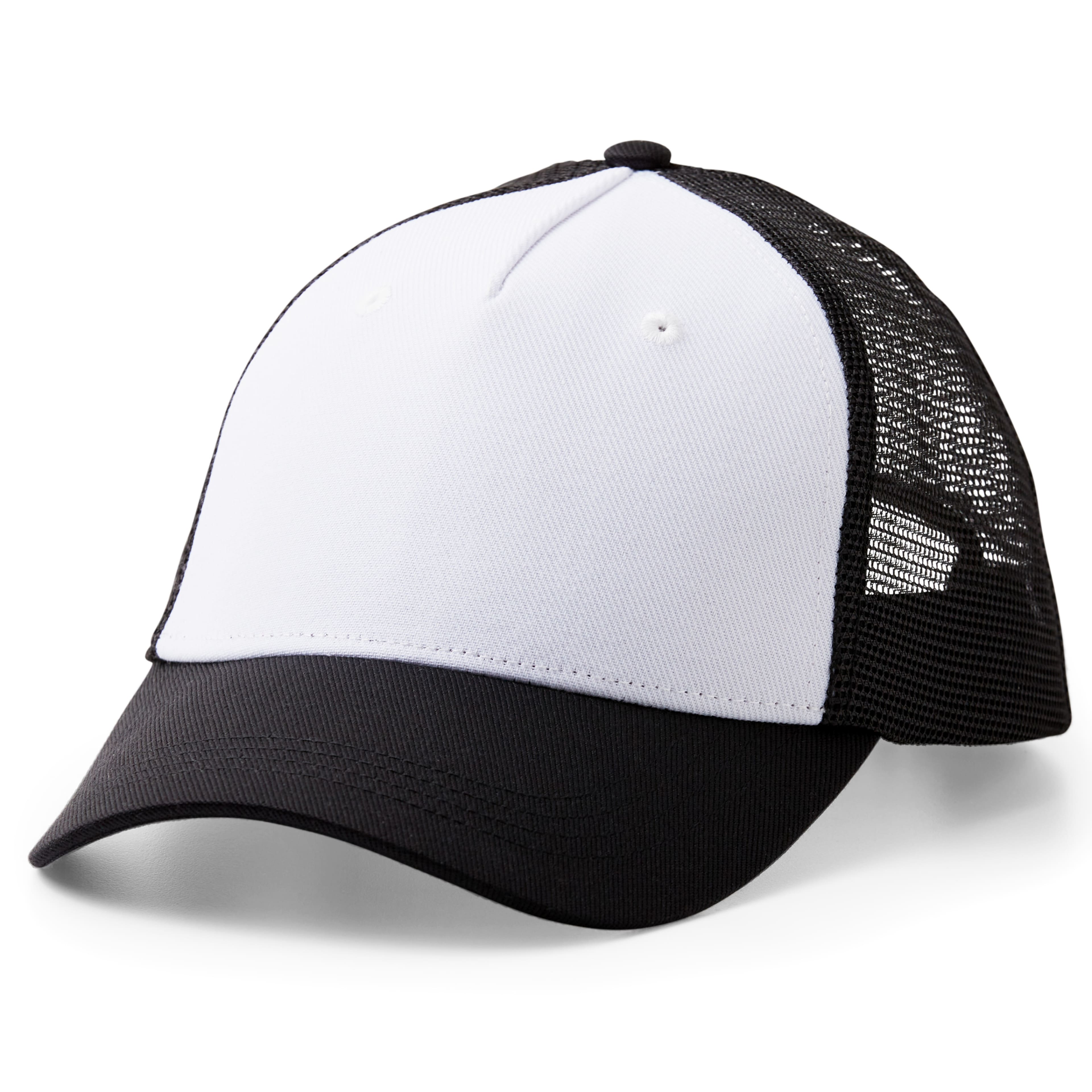 6 Pack: Cricut&#xAE; Black/White Trucker Hat Blank