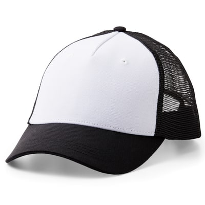 Cricut® Black/White Trucker Hat Blank | Michaels