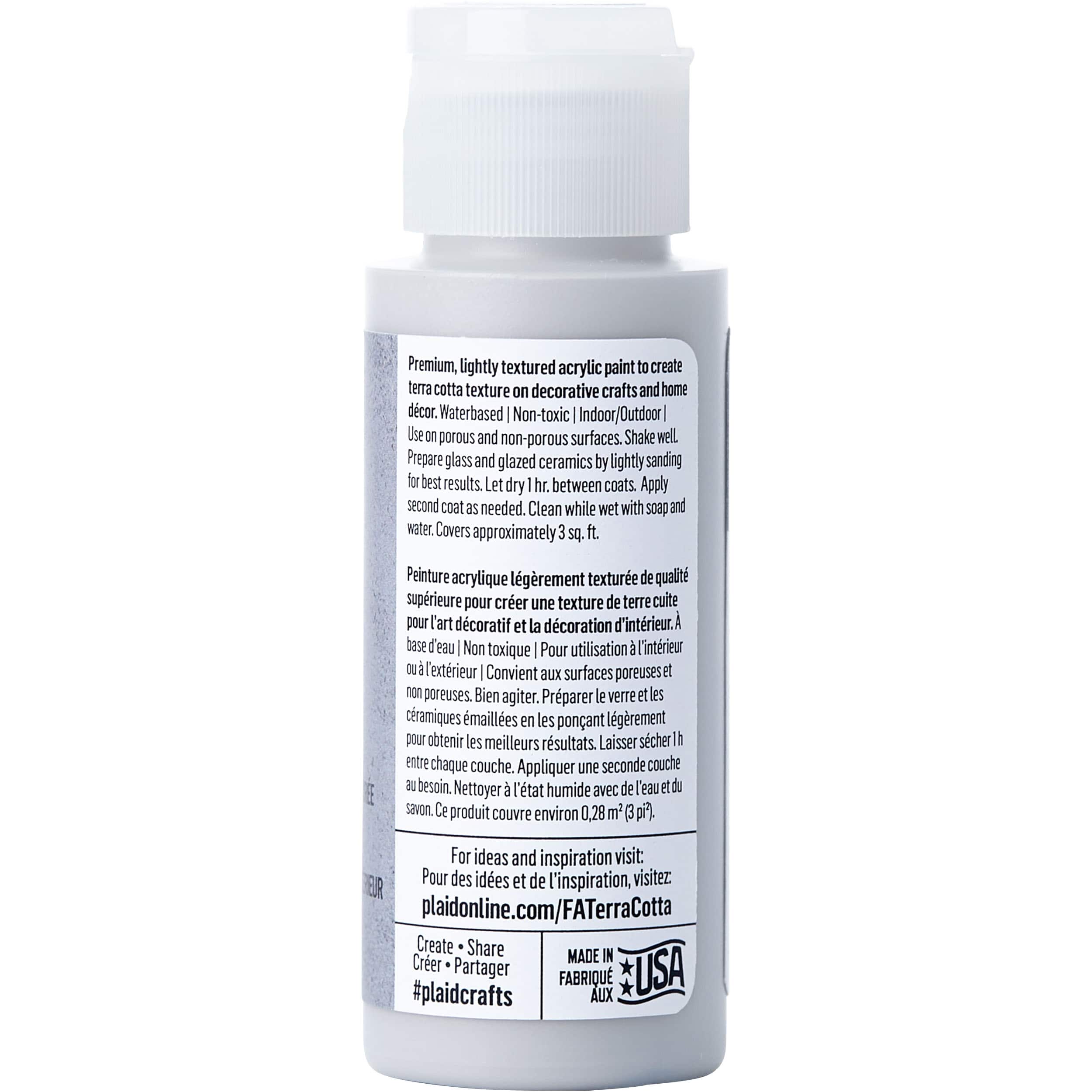 12 Pack: FolkArt® Terra Cotta™ Lightly Textured Acrylic Paint