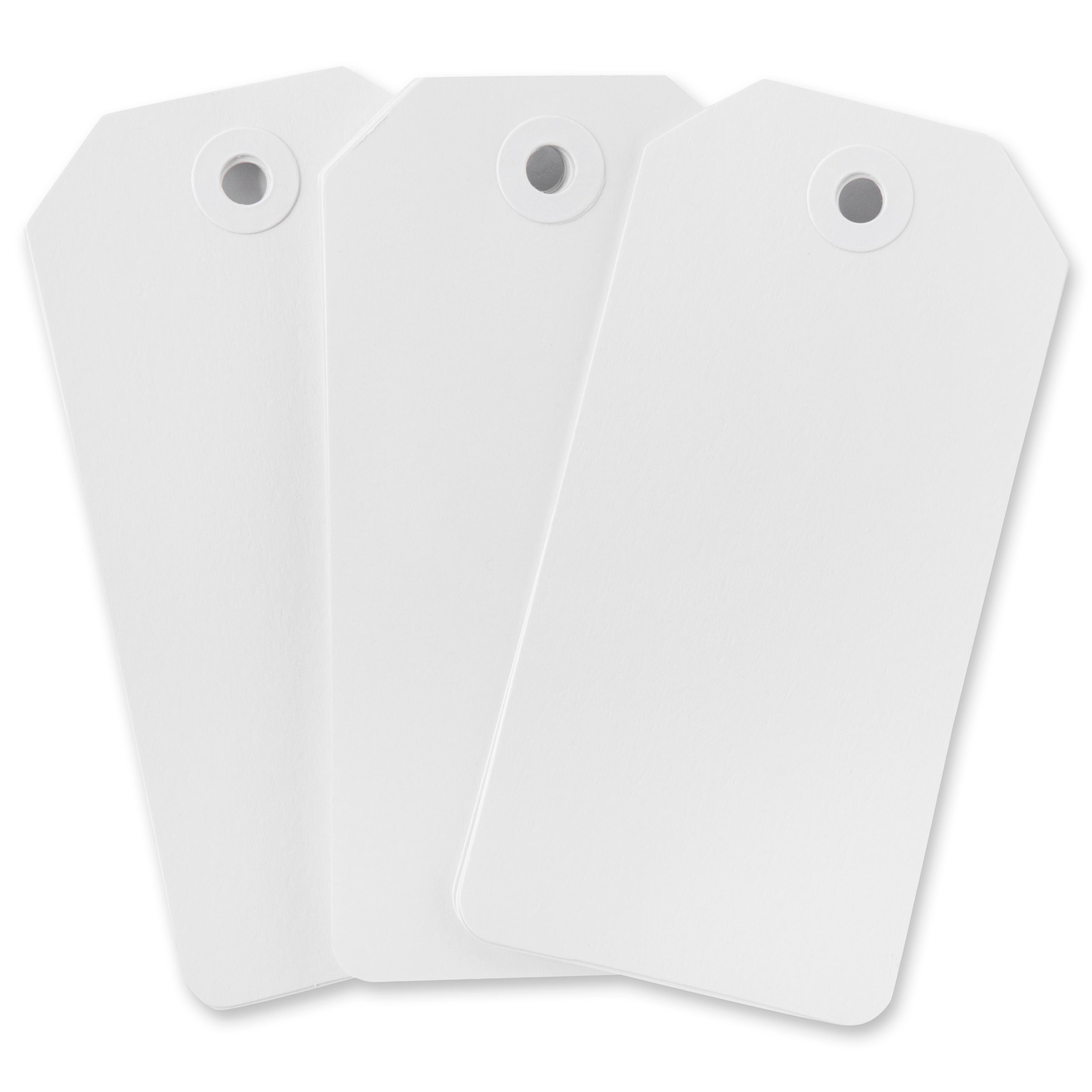 Étiquettes moyennes blanches de Recollections