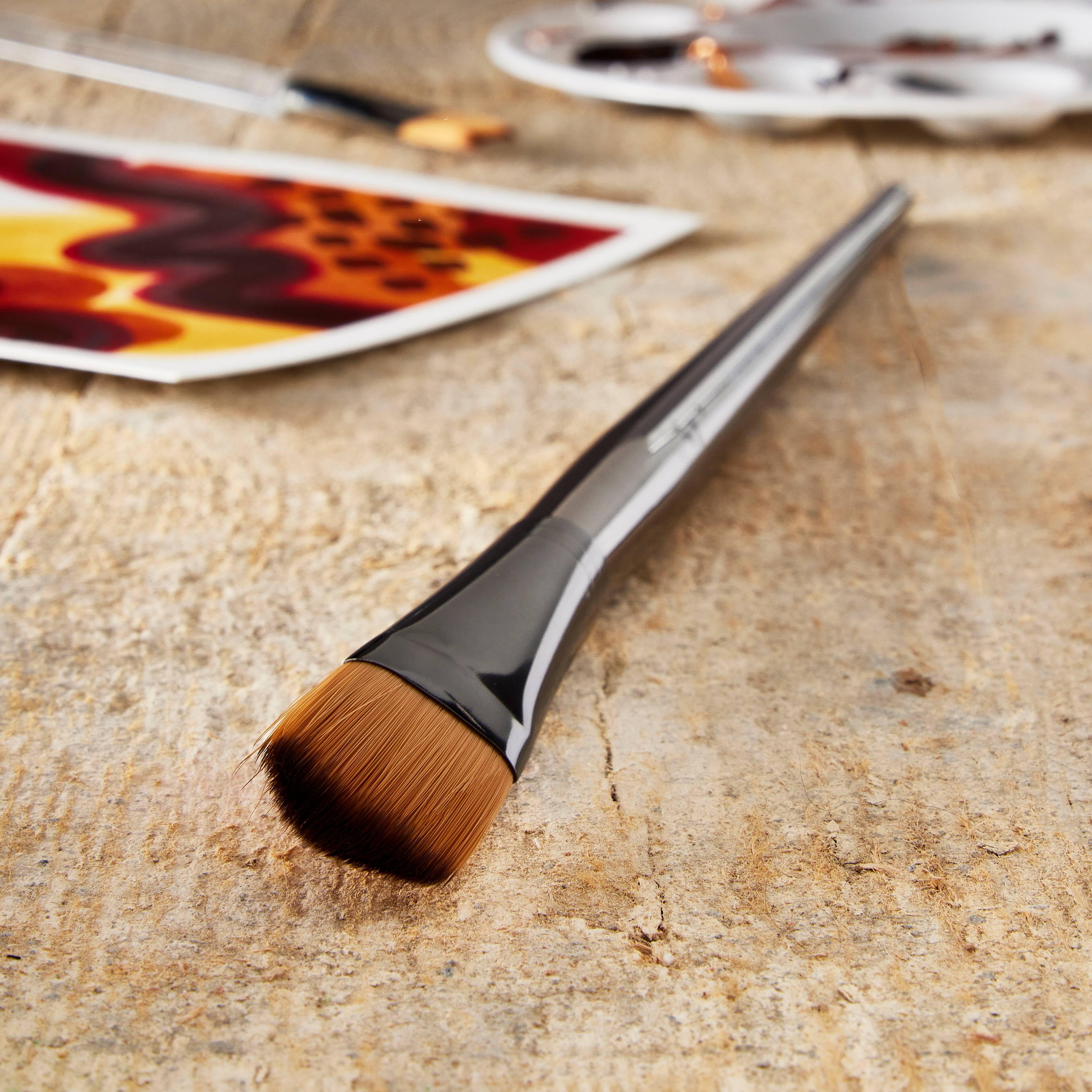 12 Pack: Zen™ Series 43 Long Handle Filbert Brush