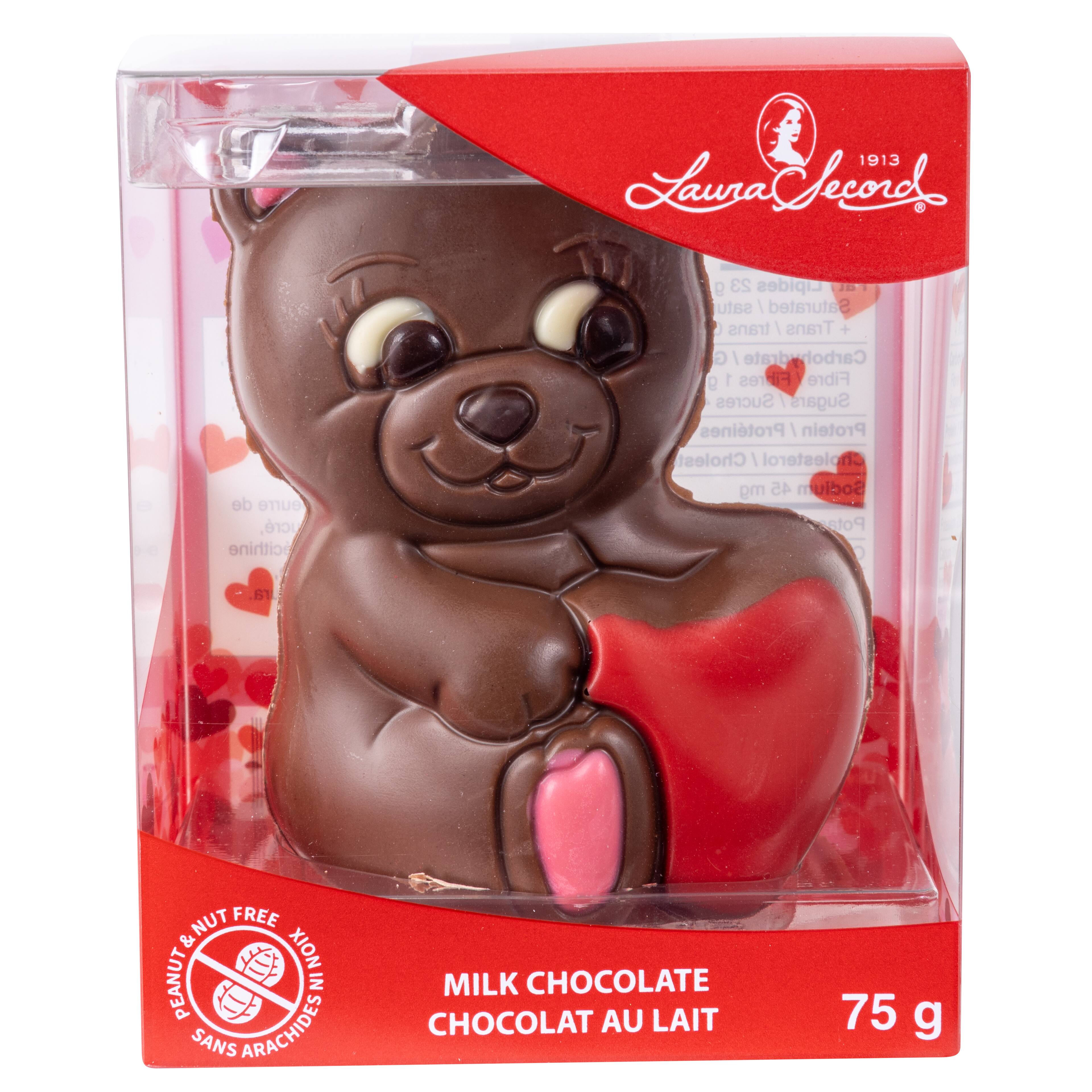 Ourson en chocolat au lait de Laura Secord