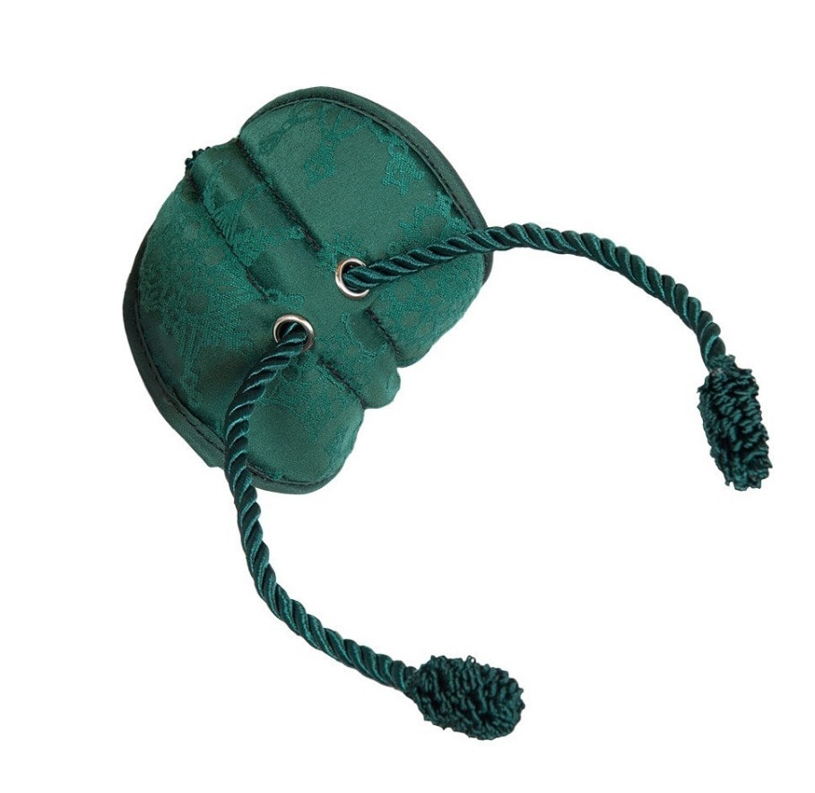 7.25" Snowflakes Patterned Banister Protecting Christmas Garland Ties, 3ct.