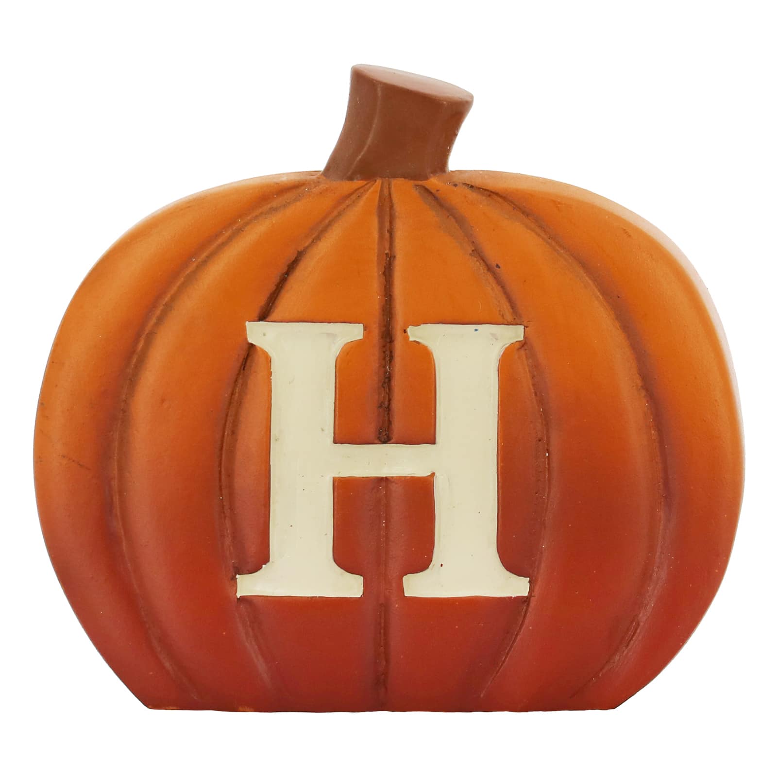 Monogram Pumpkin Tabletop D&#xE9;cor by Ashland&#xAE;
