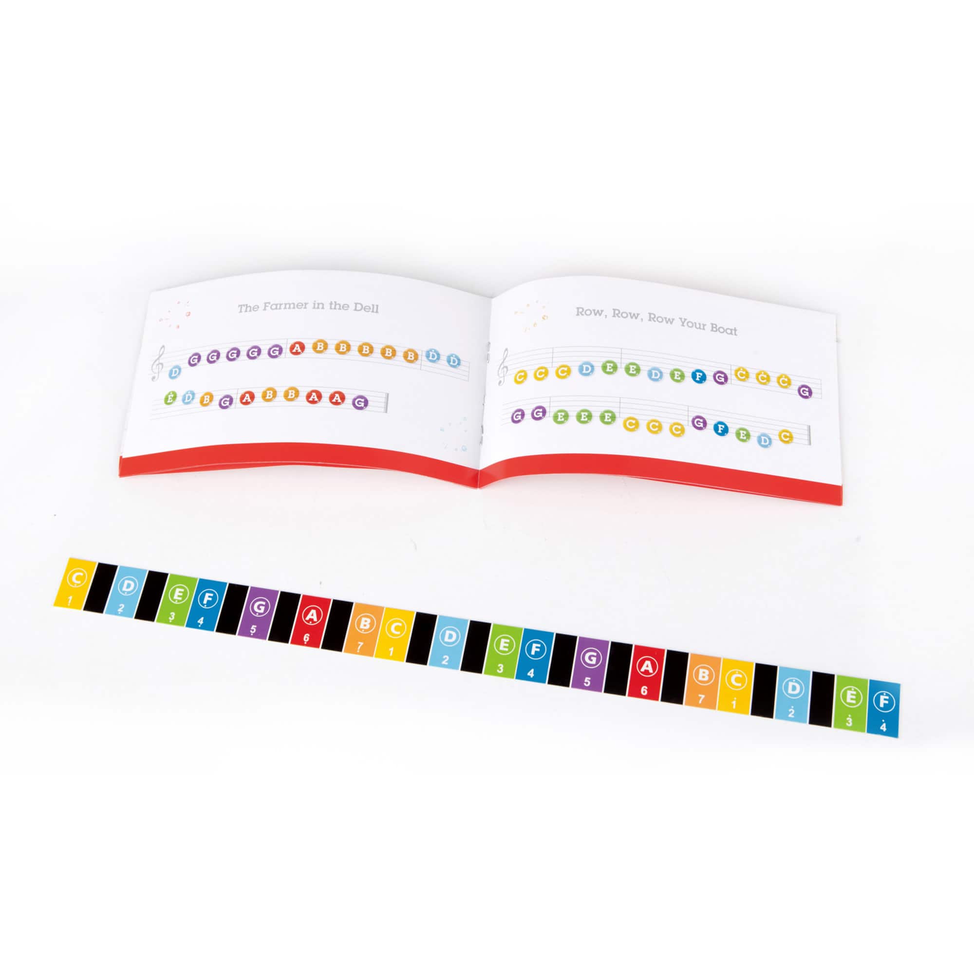 Hape Deluxe White Grand Piano Thirty-Key Piano Toy