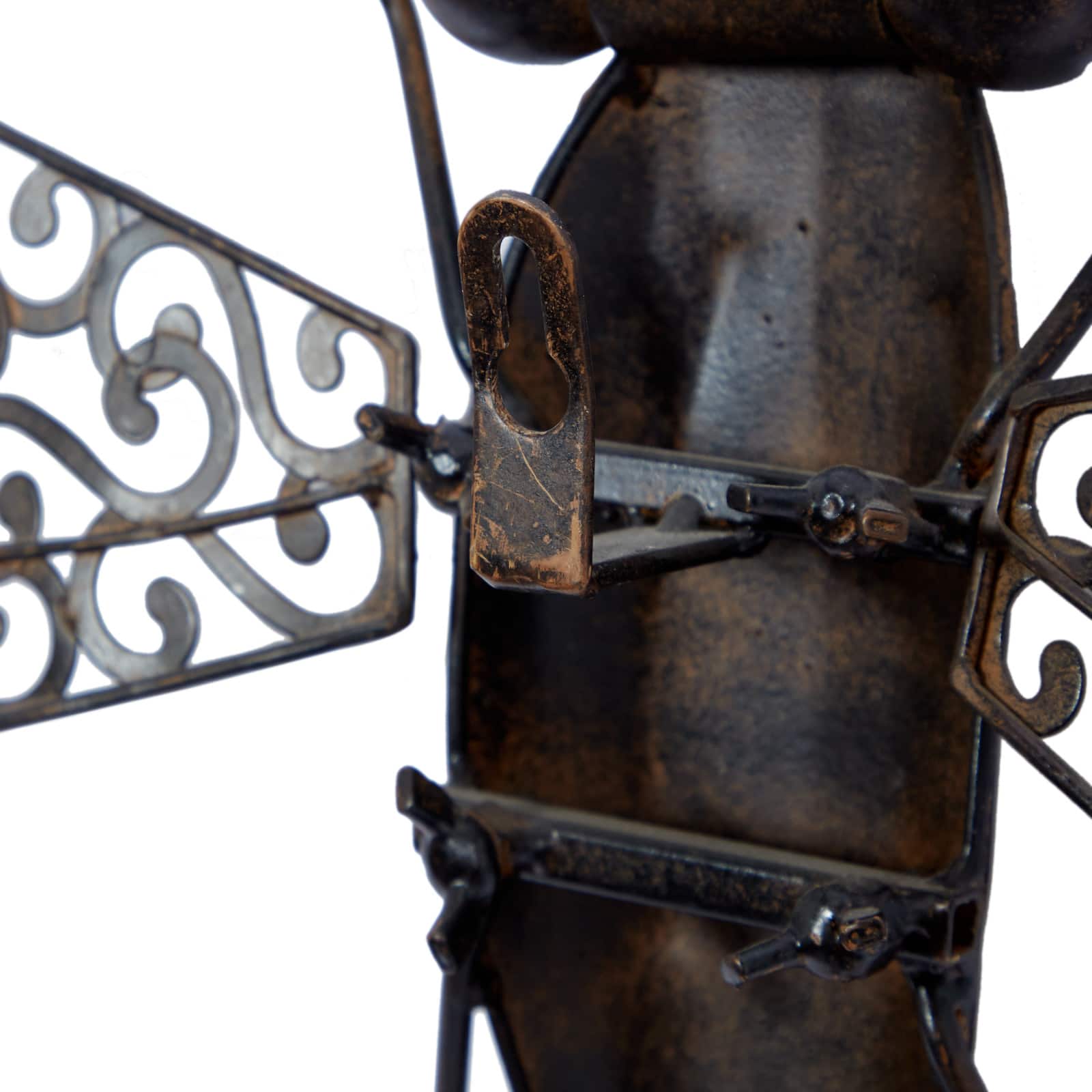 Brown Dragonfly Metal Rustic Wall Decor